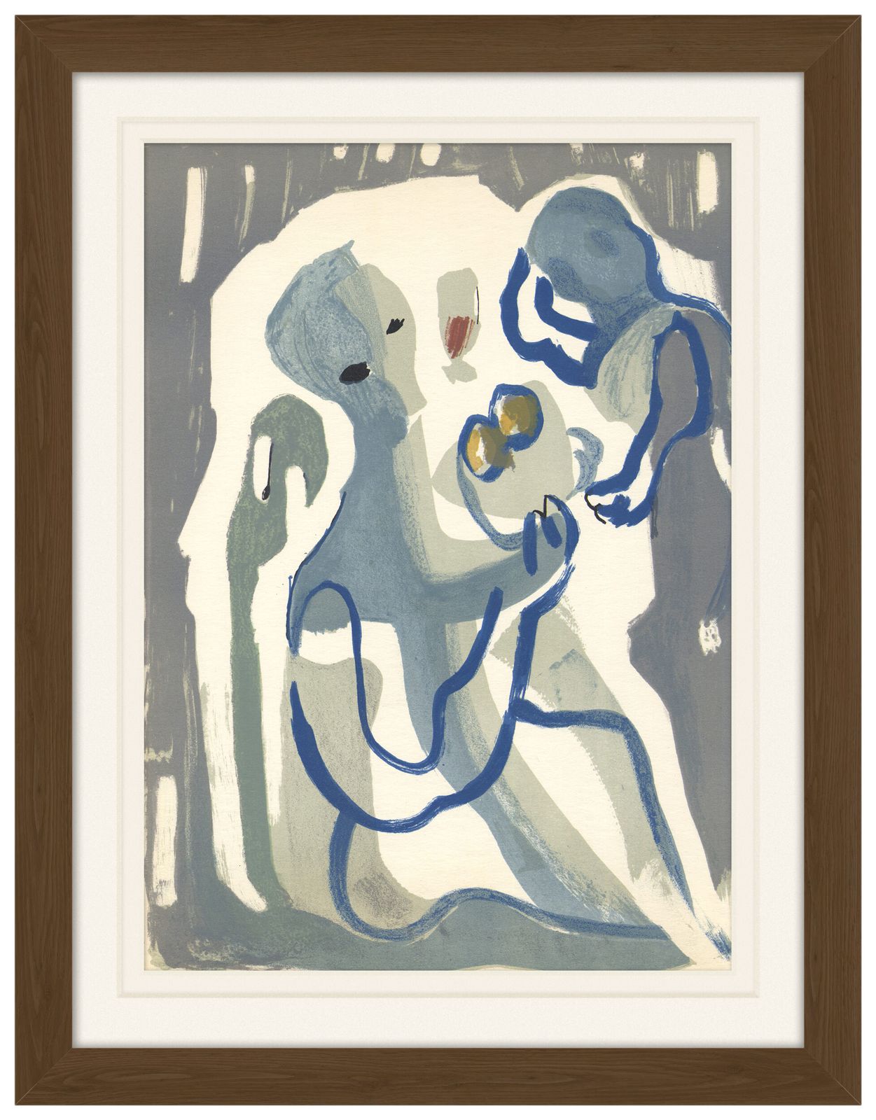Gelimiteerde editie lithografie uit de jaren 1960 van Francisco Borès
