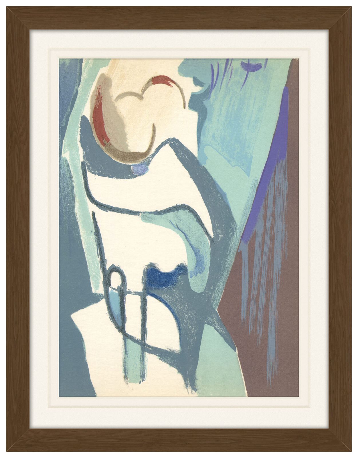 Gelimiteerde editie lithografie uit de jaren 1960 van Francisco Borès