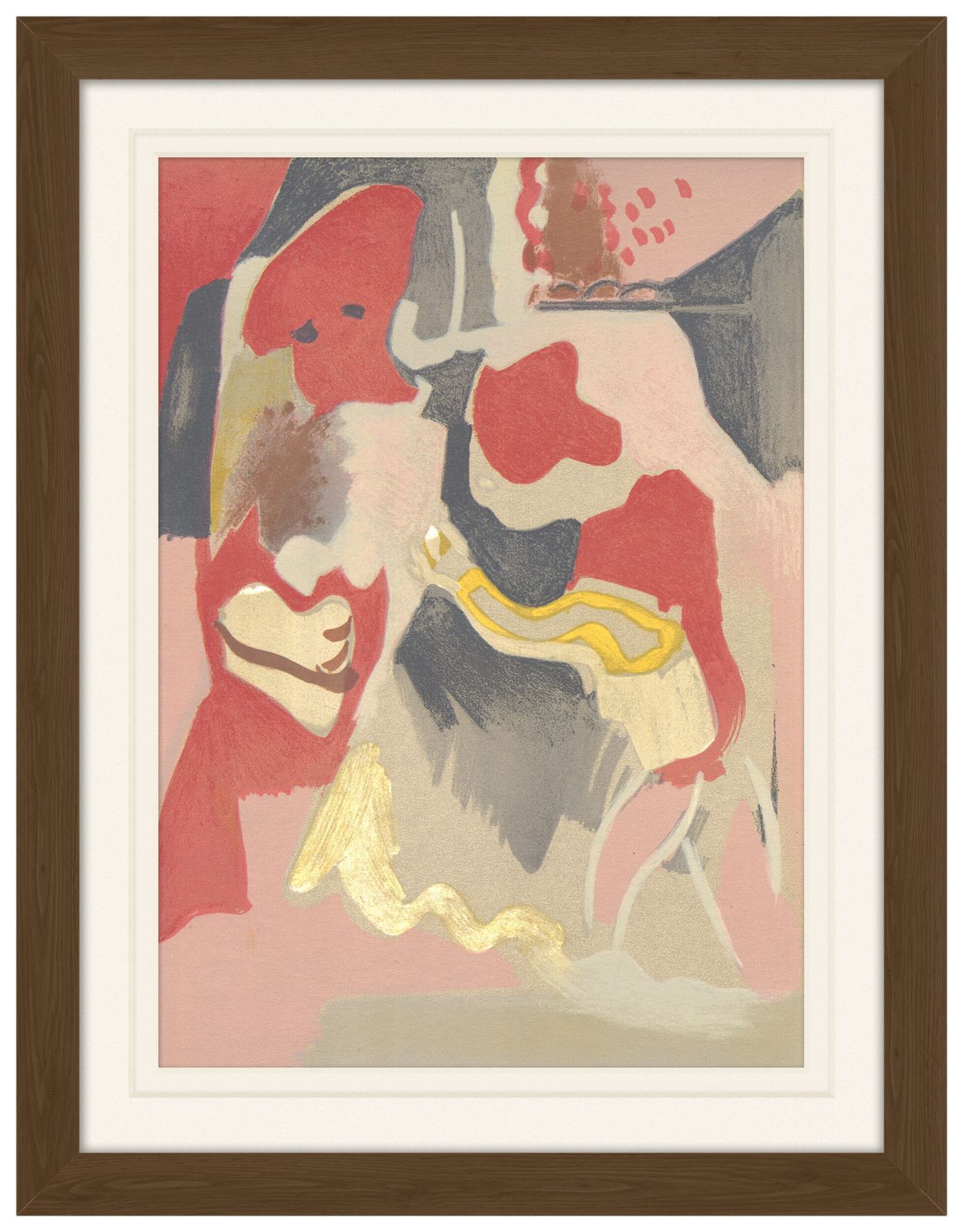 Gelimiteerde editie lithografie uit de jaren 1960 van Francisco Borès