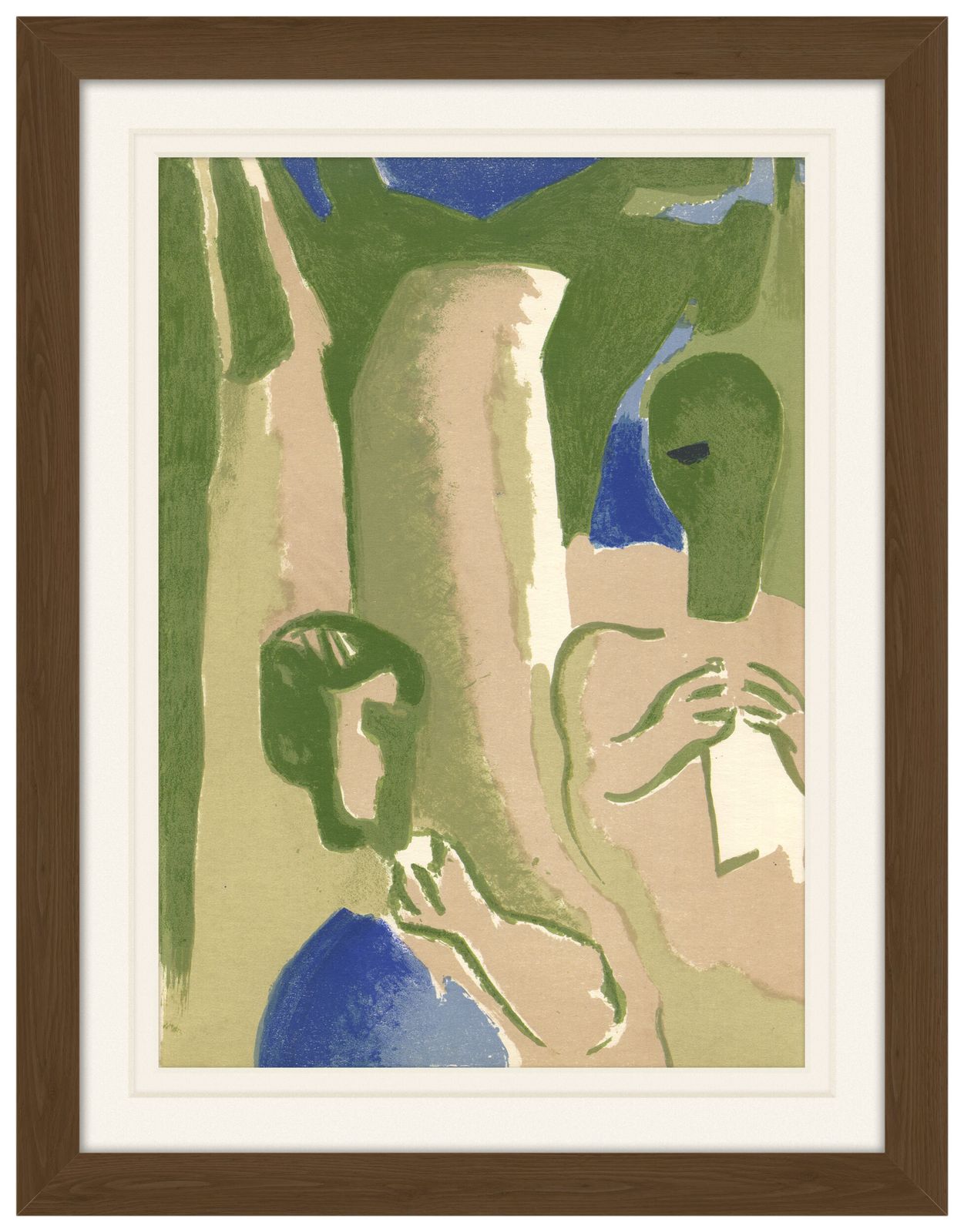 Beautiful 1960s Limited Edition Lithograph By Francisco Borès
