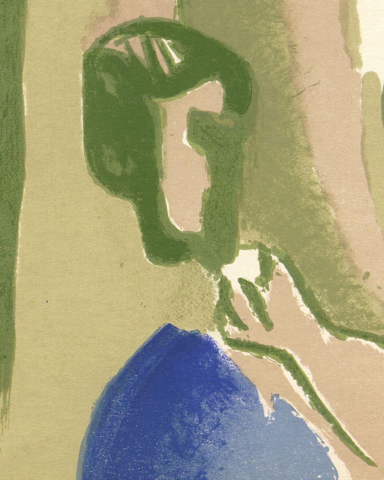Beautiful 1960s Limited Edition Lithograph By Francisco Borès photo for sale