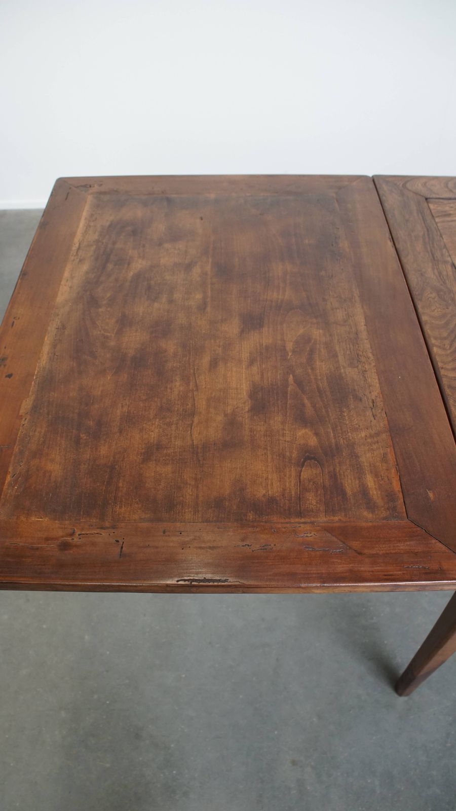 Functional And Beautiful Antique English Extendable Dining Table Made Of Elm And Cherry Wood photo vintage