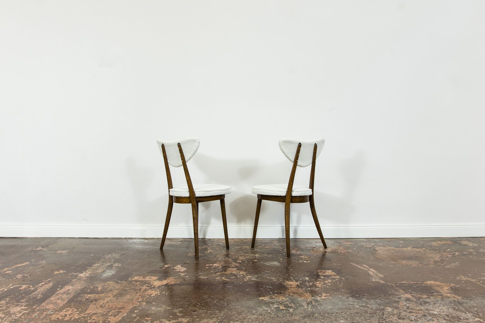 Mid Century Modern Dining Chairs No 124 By H & J Kurmanowicz, Poland, 1950's, Set Of 6 photo buy