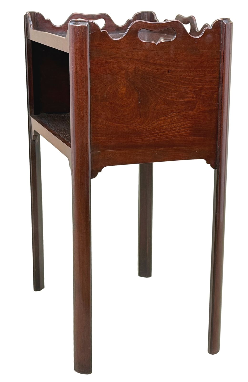Georgisch mahonie nachtkastje, 18e eeuw (Engeland, ca. 1760) photo furniture