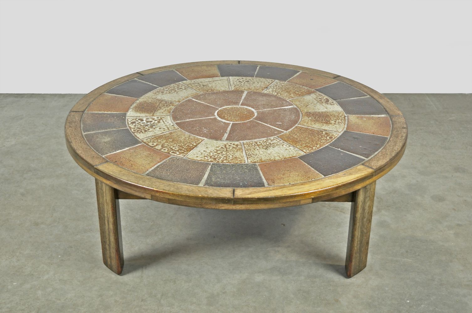 Danish Ceramic Tue Poulsen Vintage Coffee Table, 1960s photo furniture