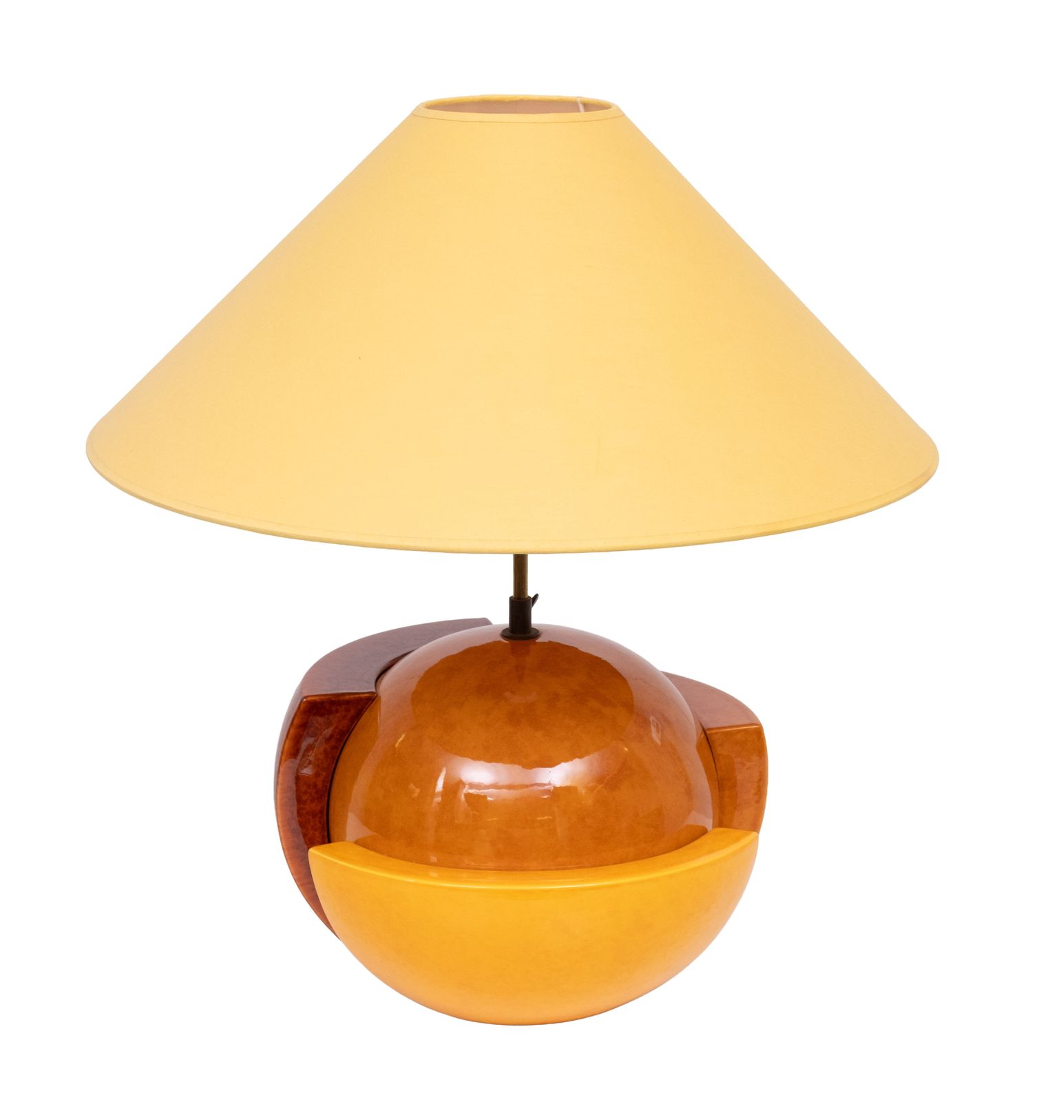 François Chatain Post Modern Keramische Tafellamp, jaren 1980, Frankrijk photo furniture