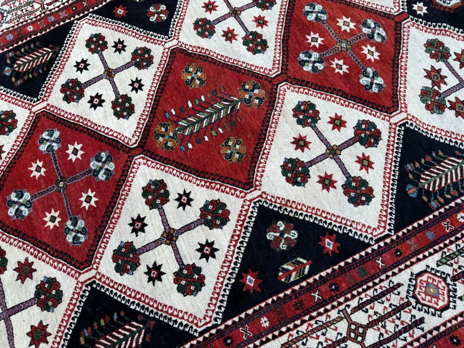 Textiel Antiek Lori Tapijt 3,01 m x 2,11 m photo