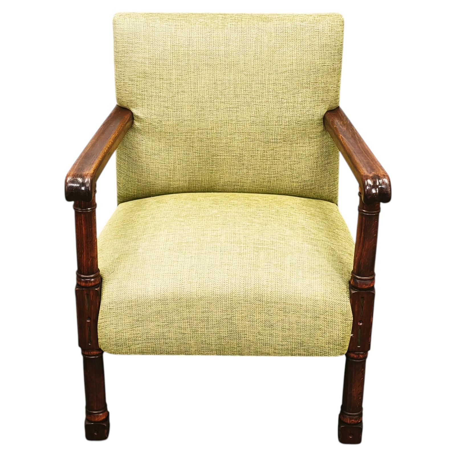 Art Deco Fauteuil in Beukenhout, Tsjechoslowakije, ca. 1935-1945