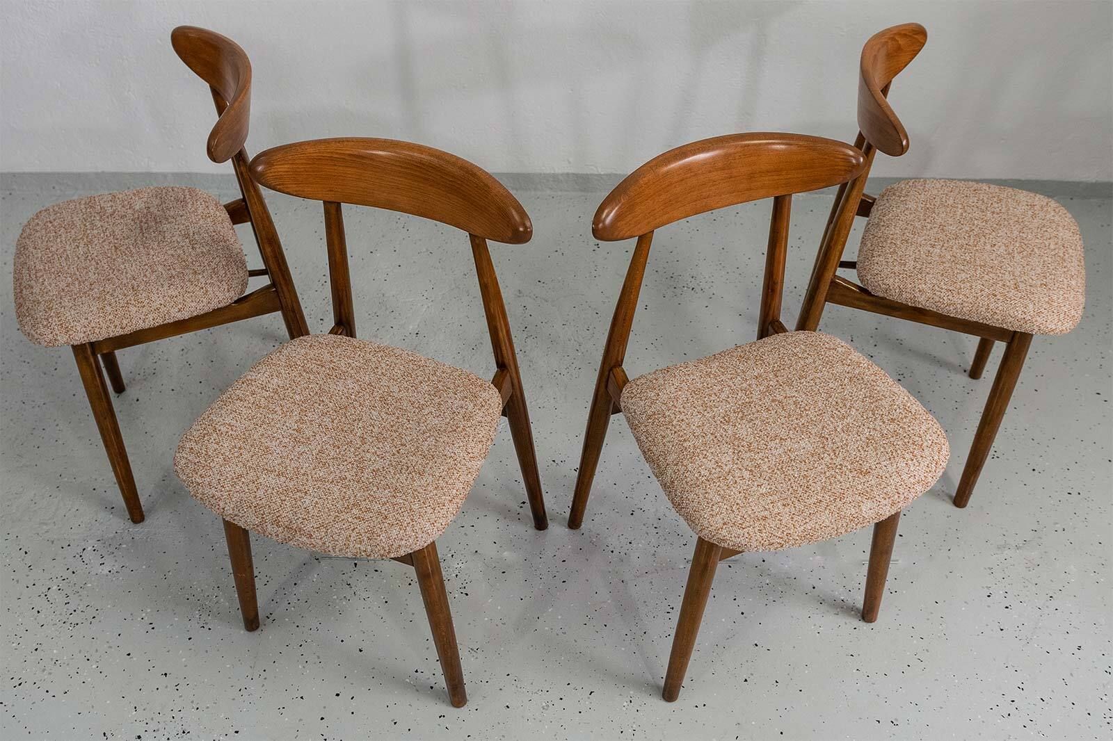 photo buy Vintage Dining Chairs By Zfm, 1960s, Set Of 4