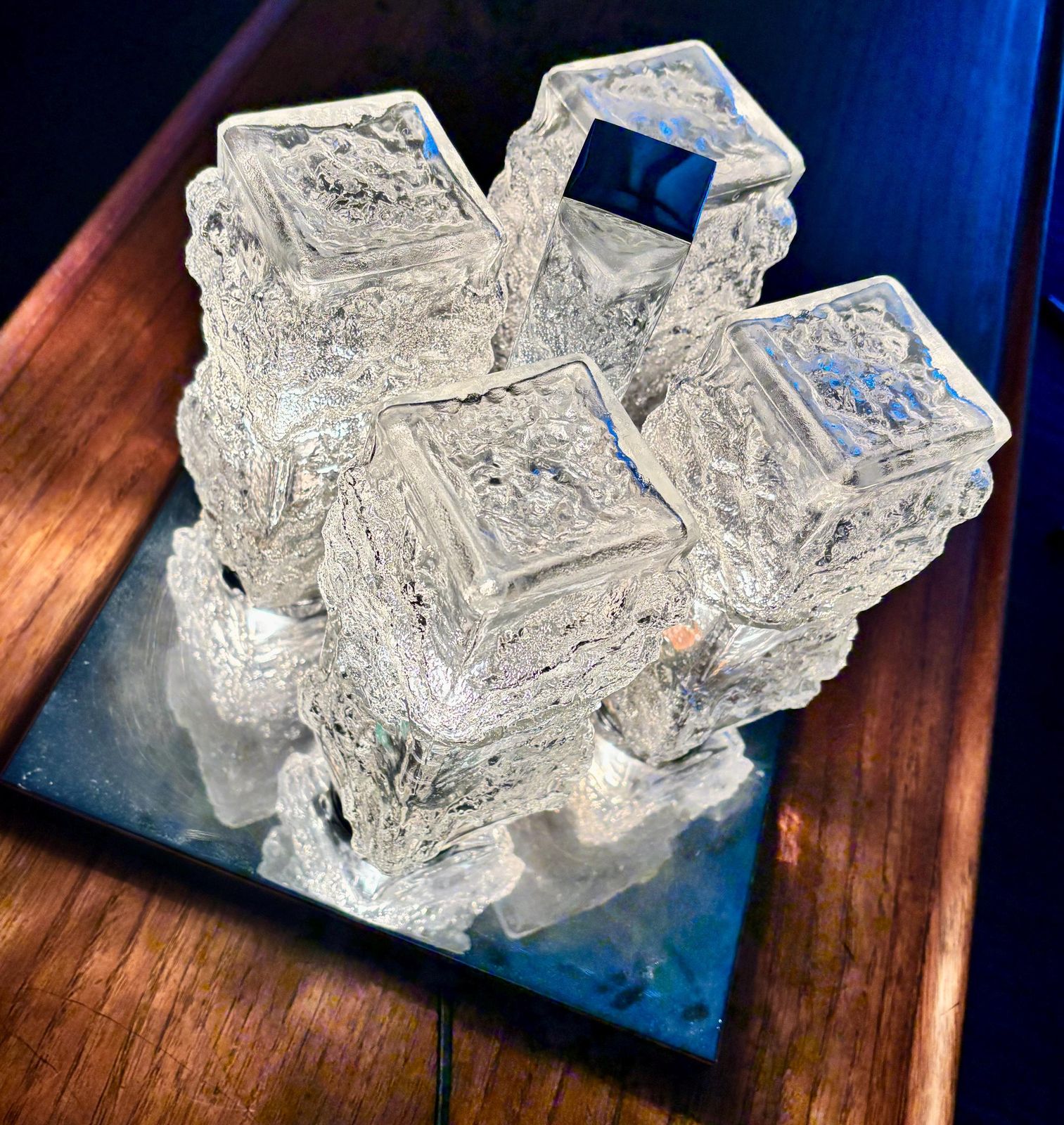 Hillebrand "Ice Cube" Plafondlamp photo furniture