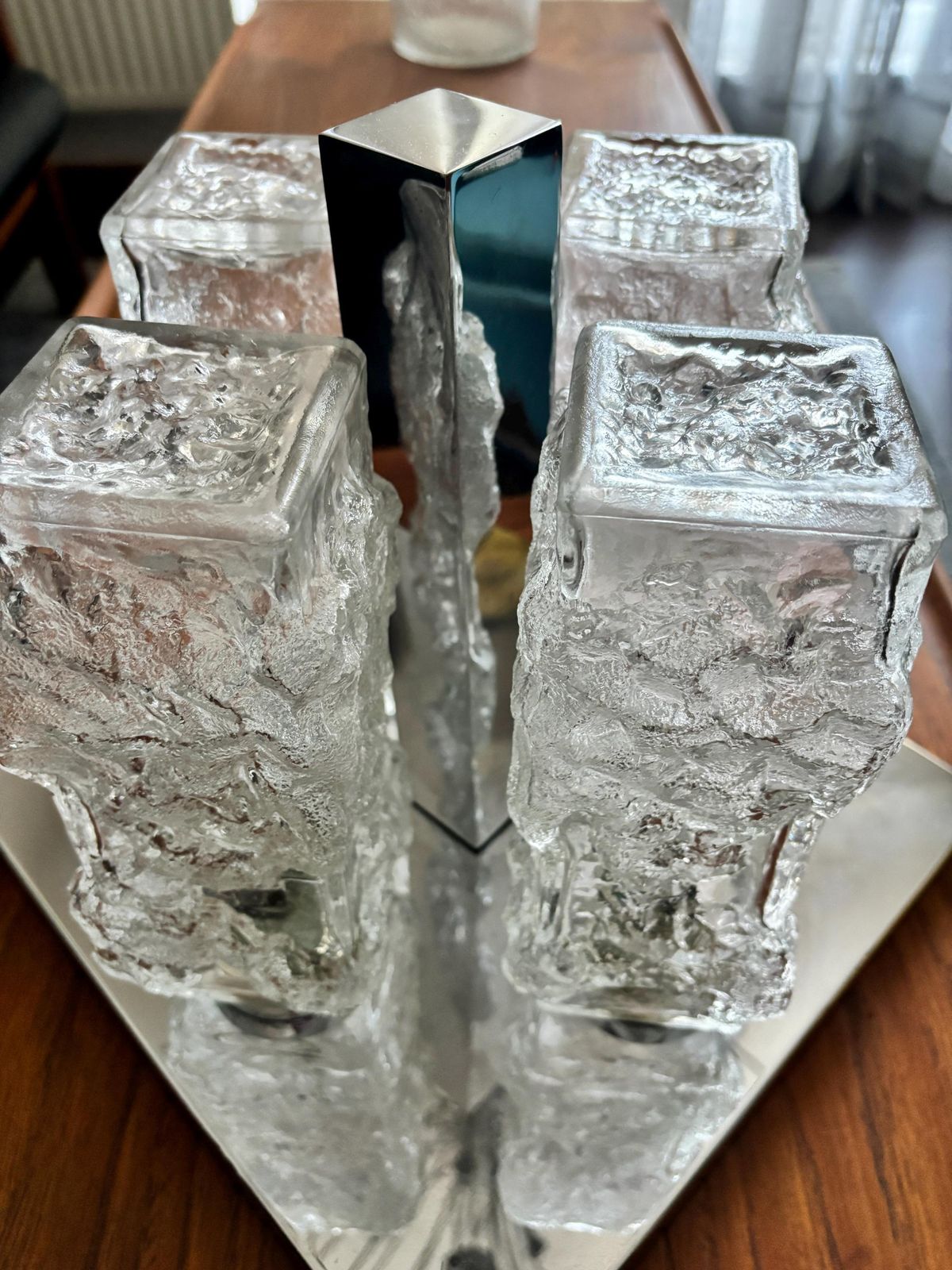 Verlichting Hillebrand "Ice Cube" Plafondlamp photo