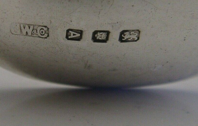Engels sterling zilveren koninklijke jamlepel 1936 Antiek 20g Coronation photo 56.0