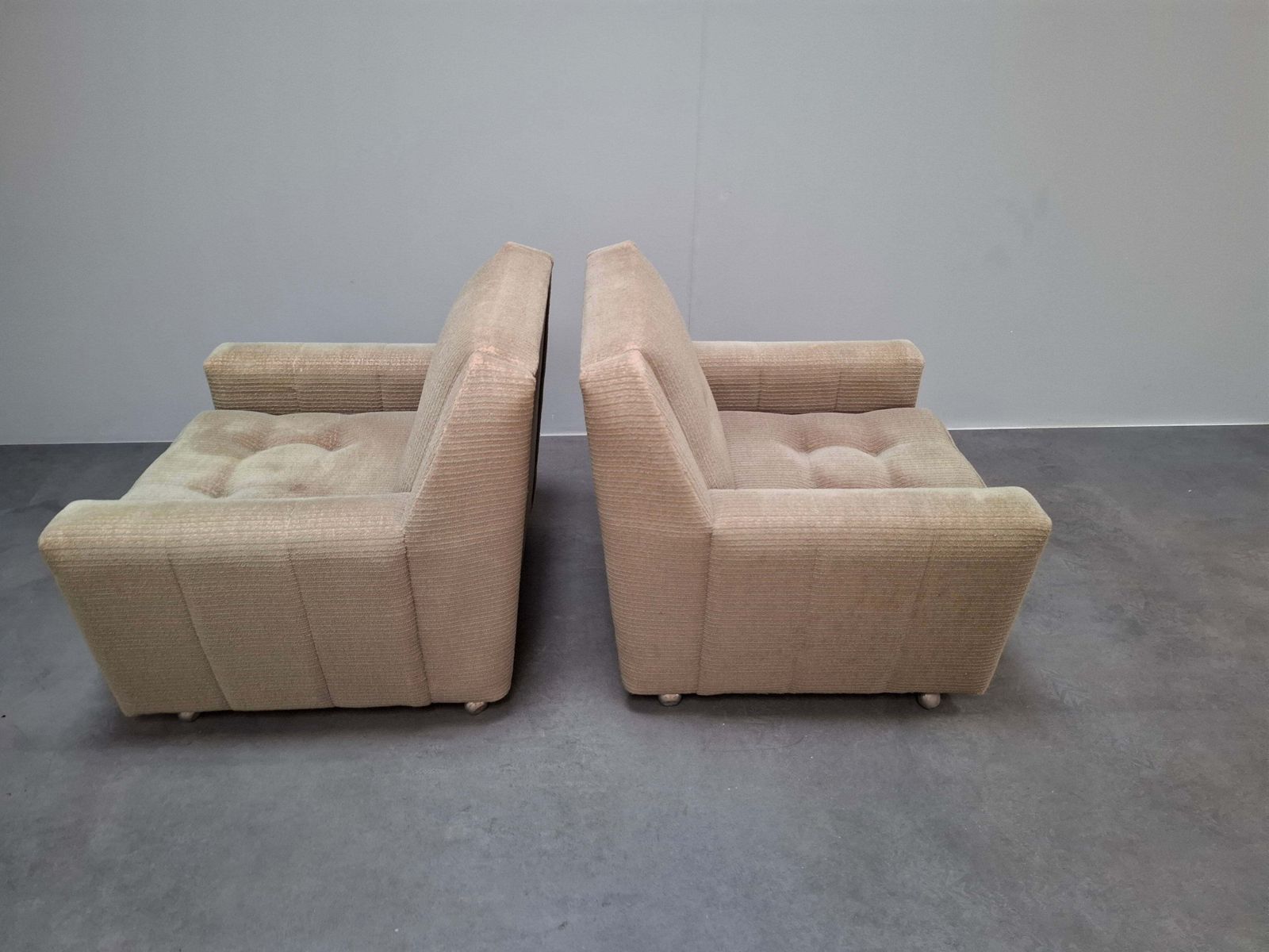 Paire de fauteuils lounge mid-century modern Wiberg par UP Závody Rousínov, 1980 photo 1305.0