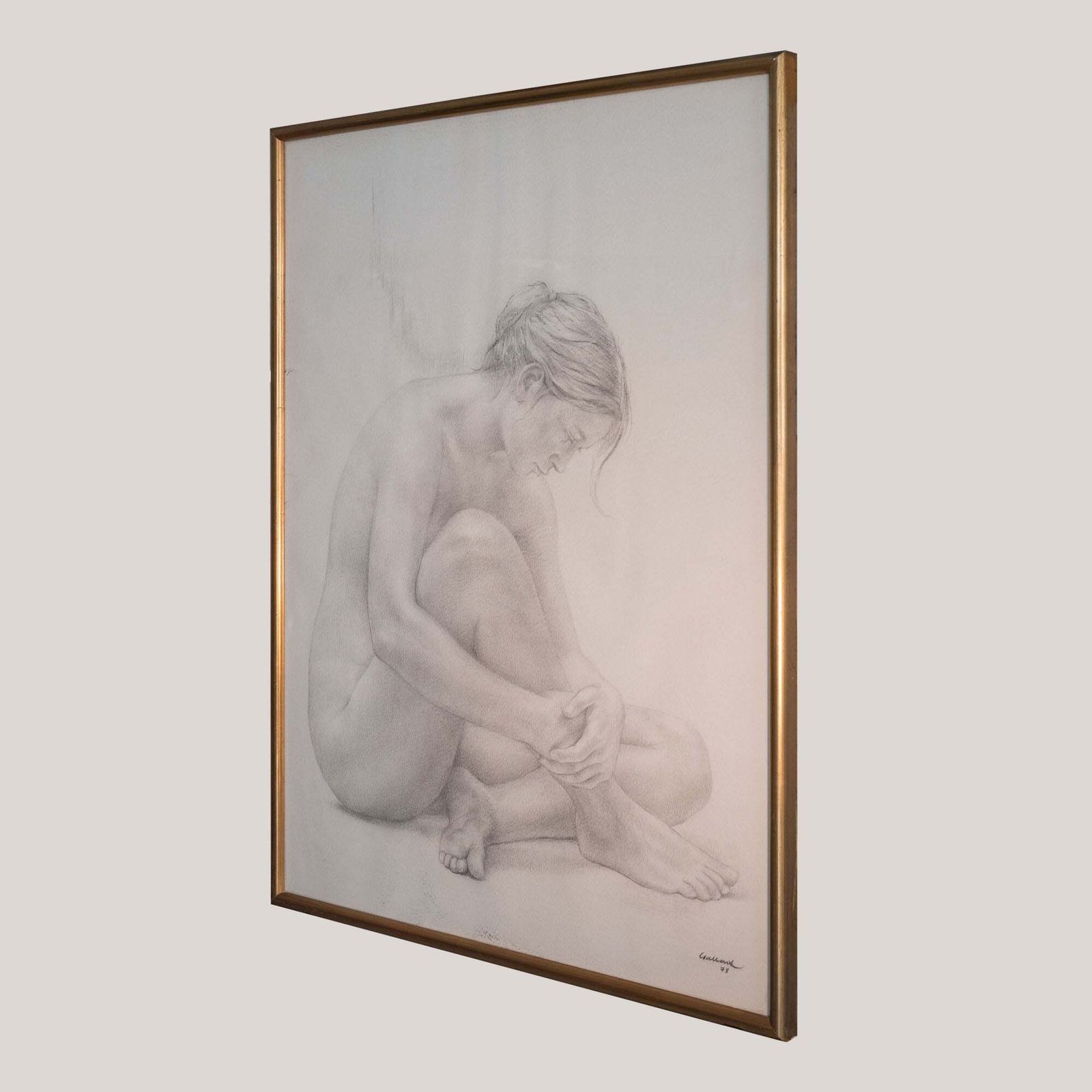 Kunst Grote ingelijste tekeningen   Lluís Gallart Y Garcia (1922 1985) photo