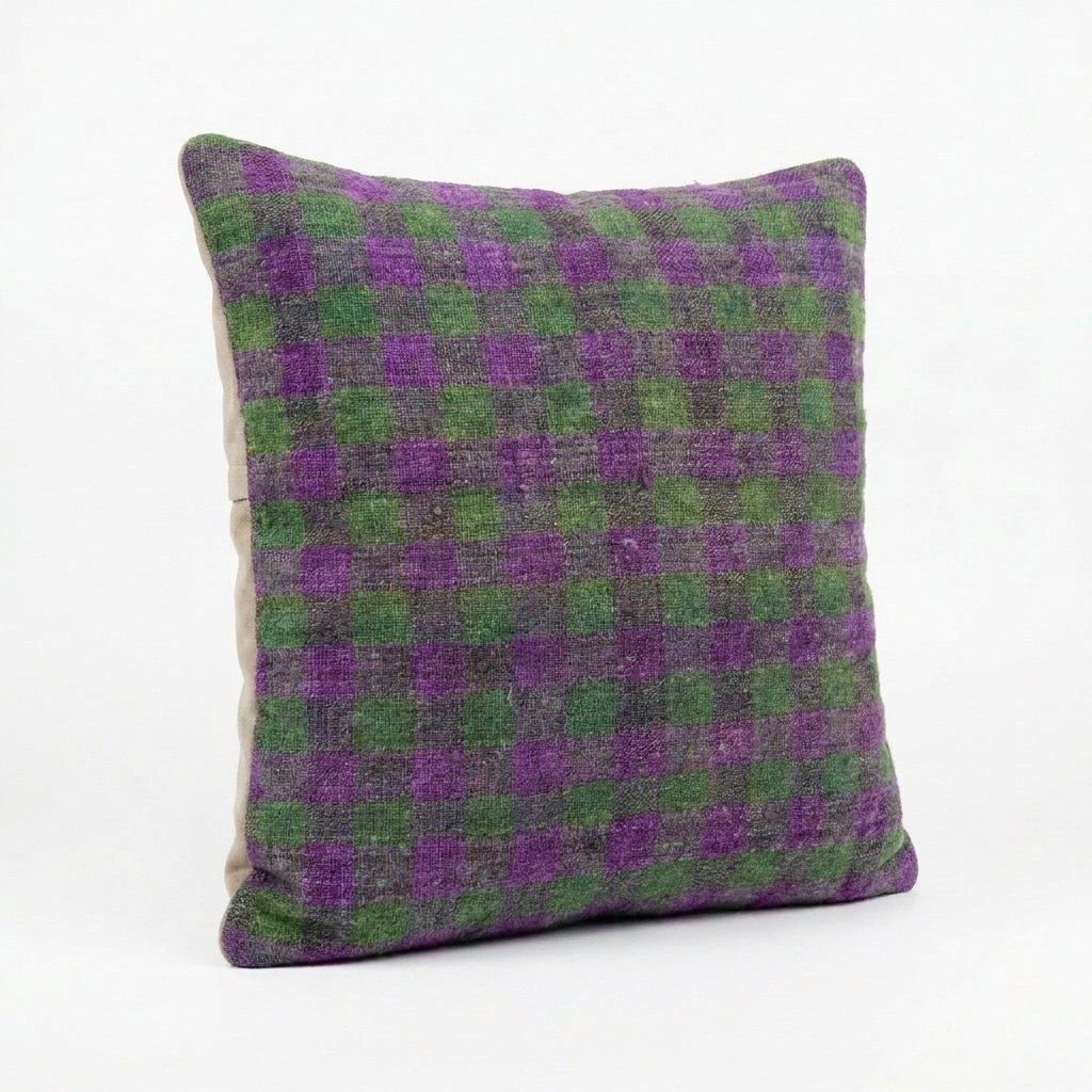Anatolian Kilim Pillow Cover 40 X 40 Cm photo furniture