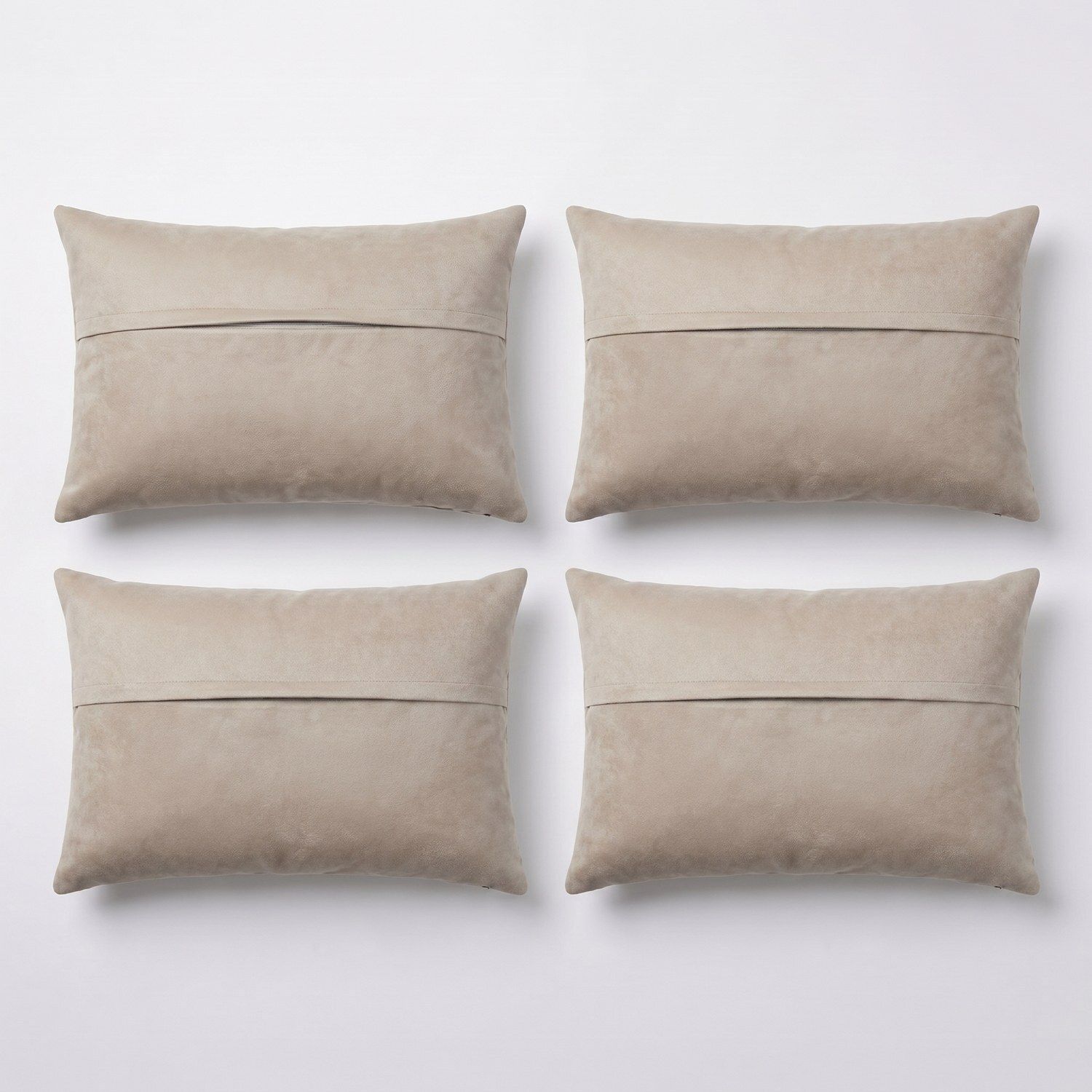 Housse de coussin lombaire kilim turc en laine 40 x 60 cm, lot de quatre photo Textiles