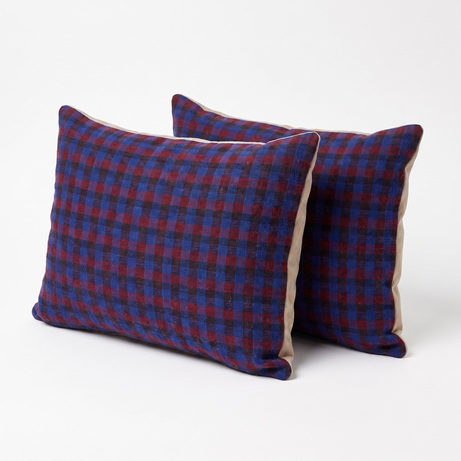 Turkische Kilim Lumbarkussenhoes 40 x 60 cm, Set van Twee photo furniture