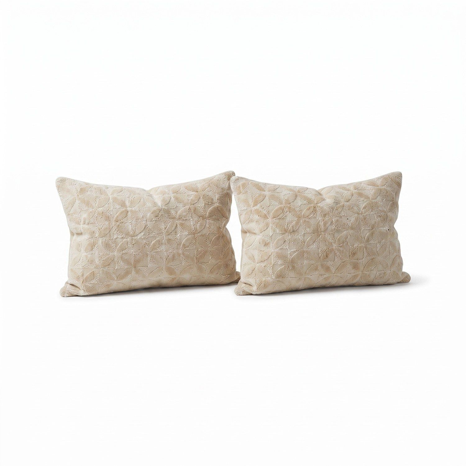 Housse de coussin lombaire kilim anatolien 40 x 63 cm, lot de deux photo for sale