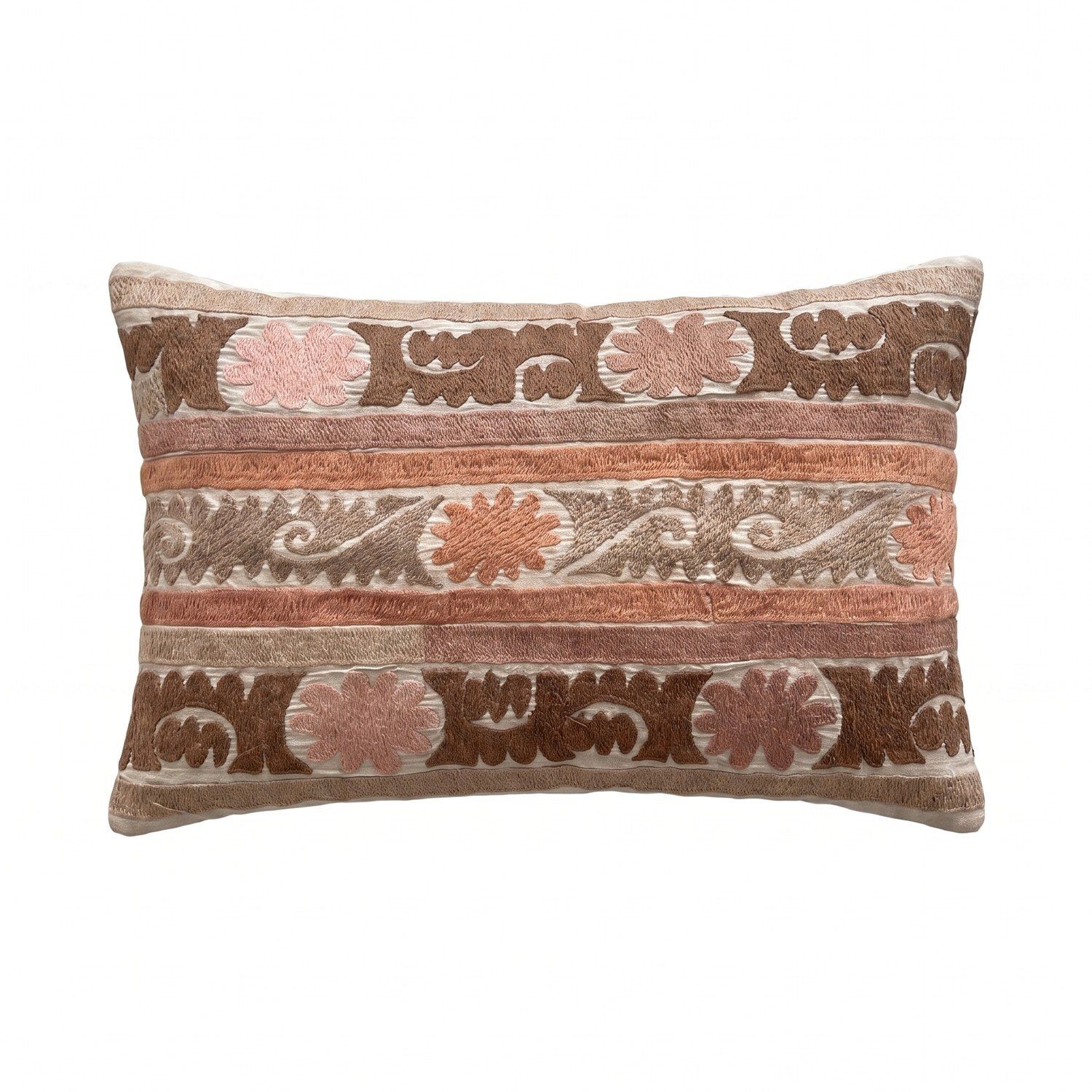 Tashkent Suzani Bedding Pillow Cover 47 X 74 Cm