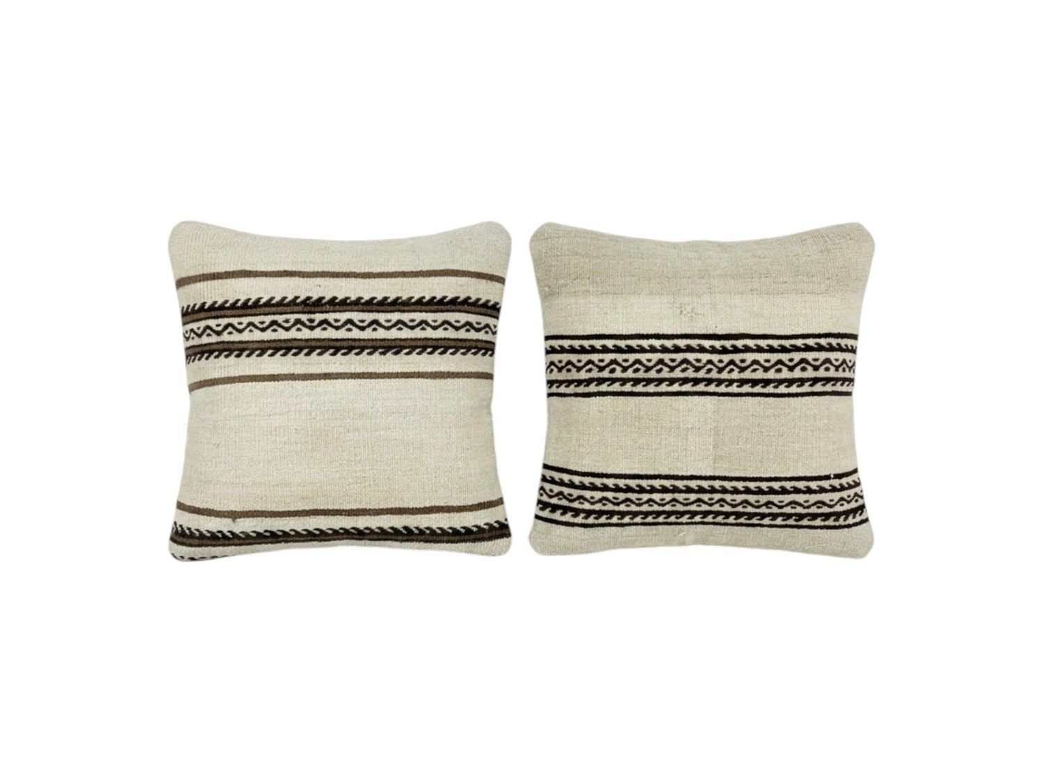 Turkish Kilim Pillow Cover 50 X 50 Cm   Set Of Two