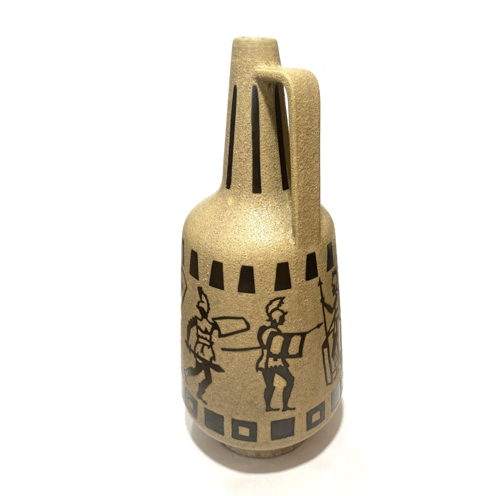 Ceramano 6132/40 Vloervaas door Hans Welling, jaren 1960, West-Duits aardewerk photo 64.99