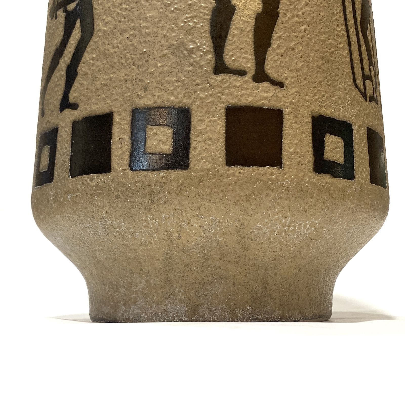 Ceramano 6132/40 Vloervaas door Hans Welling, jaren 1960, West-Duits aardewerk photo vinterior