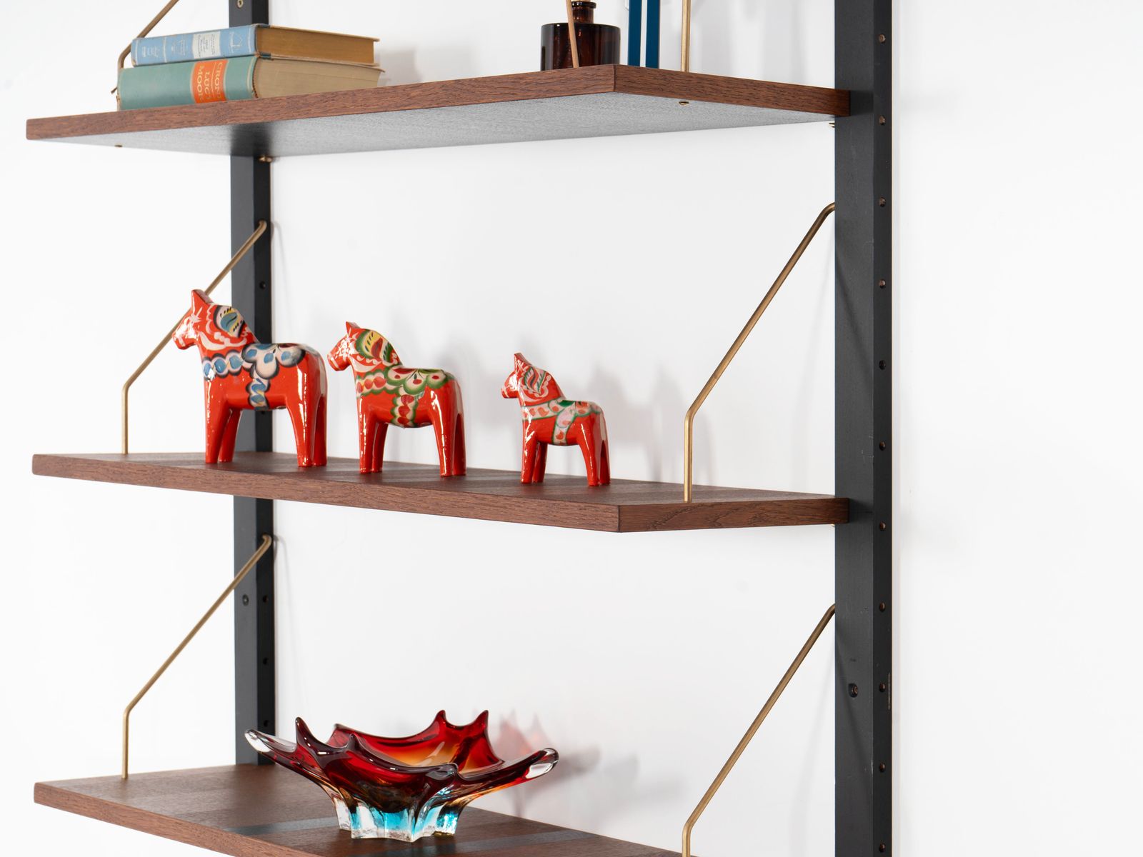 Modulaire Eiken Wandkast, Deens Design, jaren 1960, Made In Denmark photo Meubels