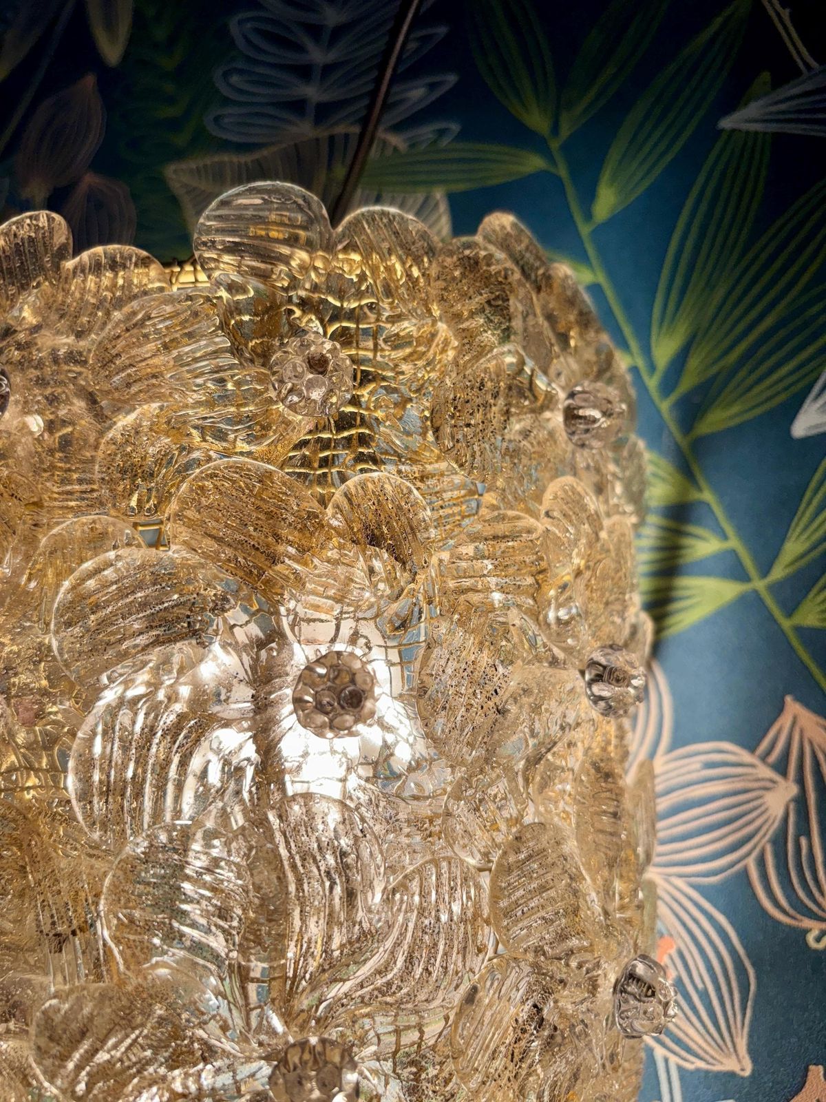 Murano wandlamp, toegeschreven aan Archimede Seguso photo for sale