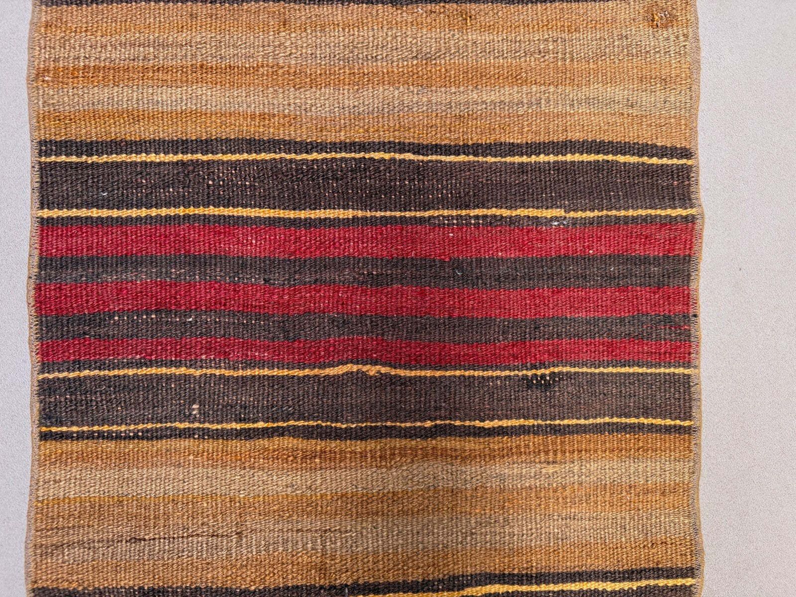 Narrow Kilim Runner 48x270 Cm Shabby Chic, Vintage Turkish Kelim 2568 photo vinterior