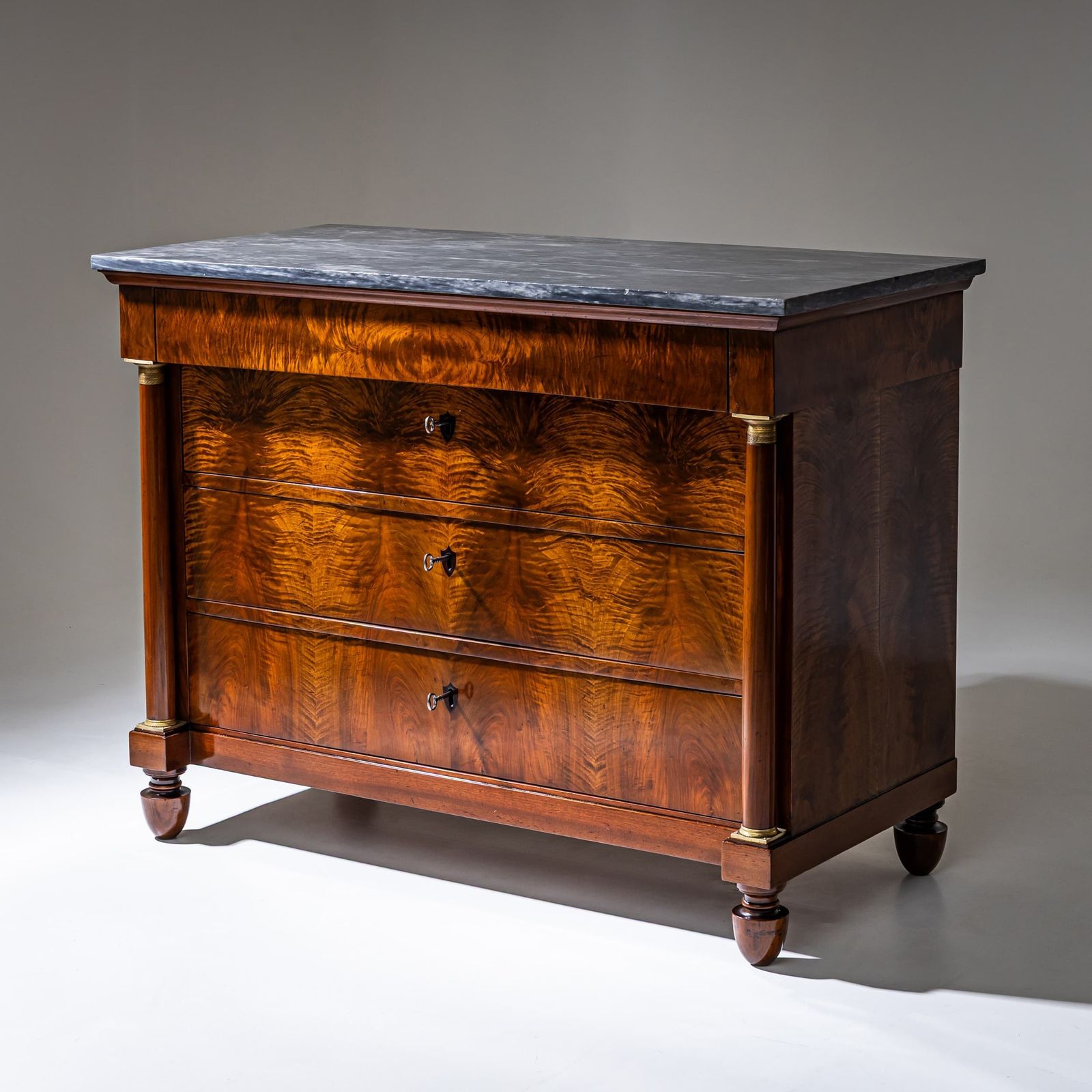Pair Of Chests Of Drawers With Marble Tops, Italy, Circa 1820 photo furniture