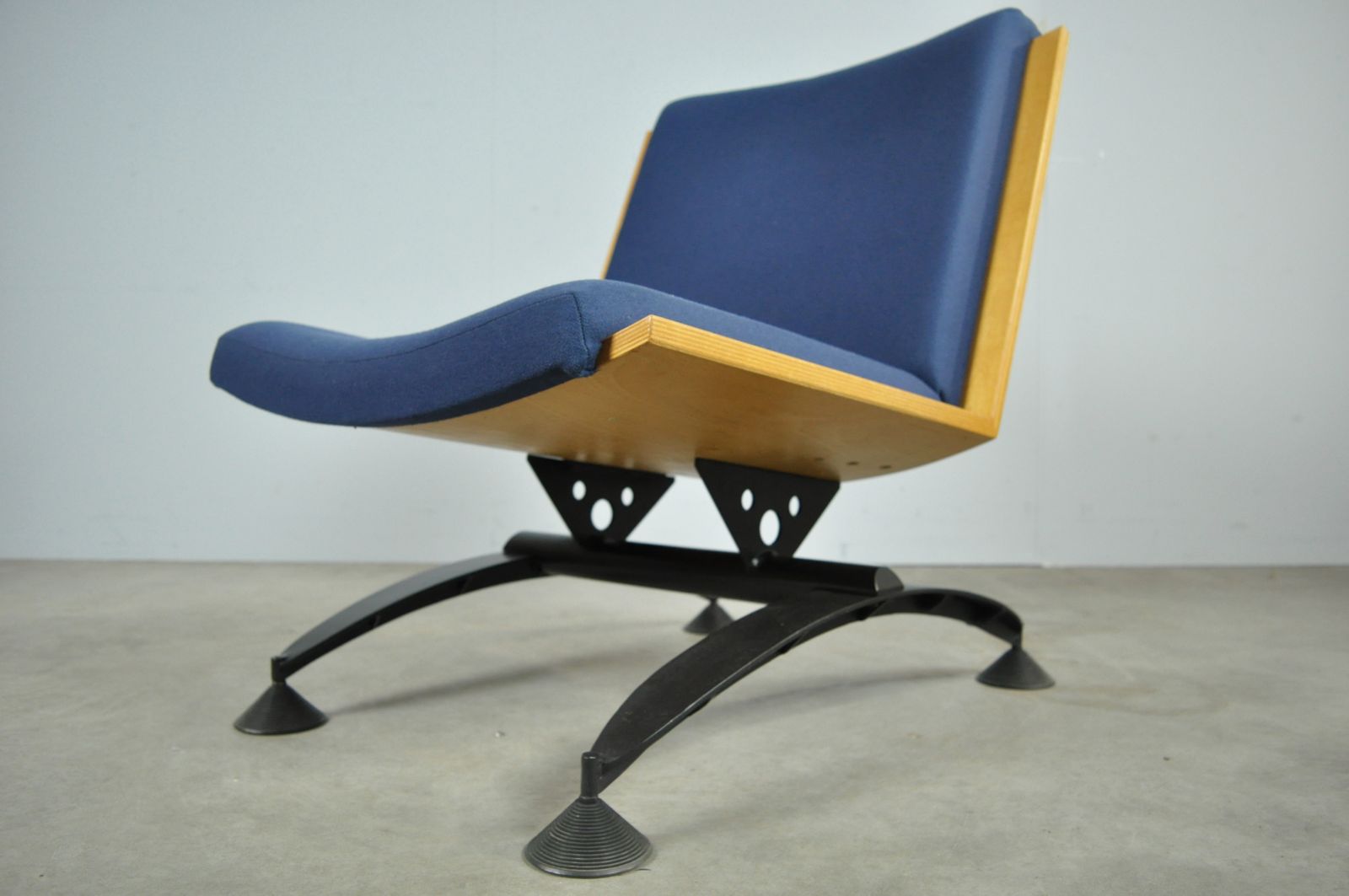 photo for sale Post Modern Dutch Vintage 80’s Armchair By Mazairac & Boonzaaijer.