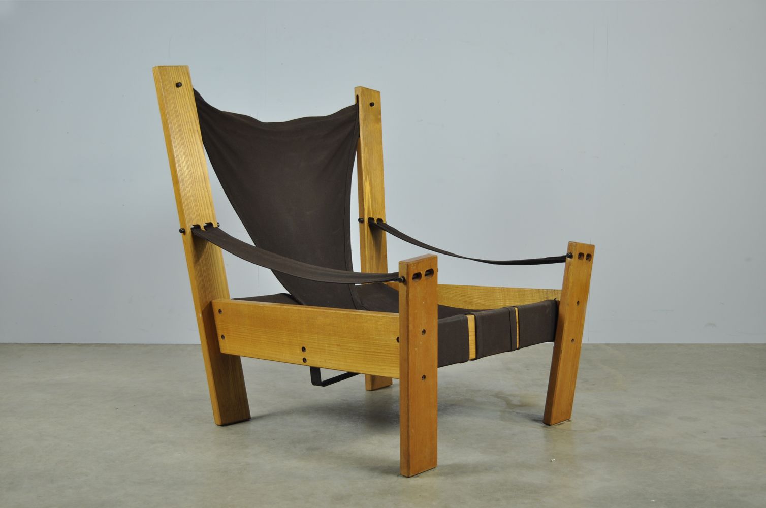 Unieke Nederlandse Brutalist fauteuil van John De Haard, jaren 1960 photo for sale