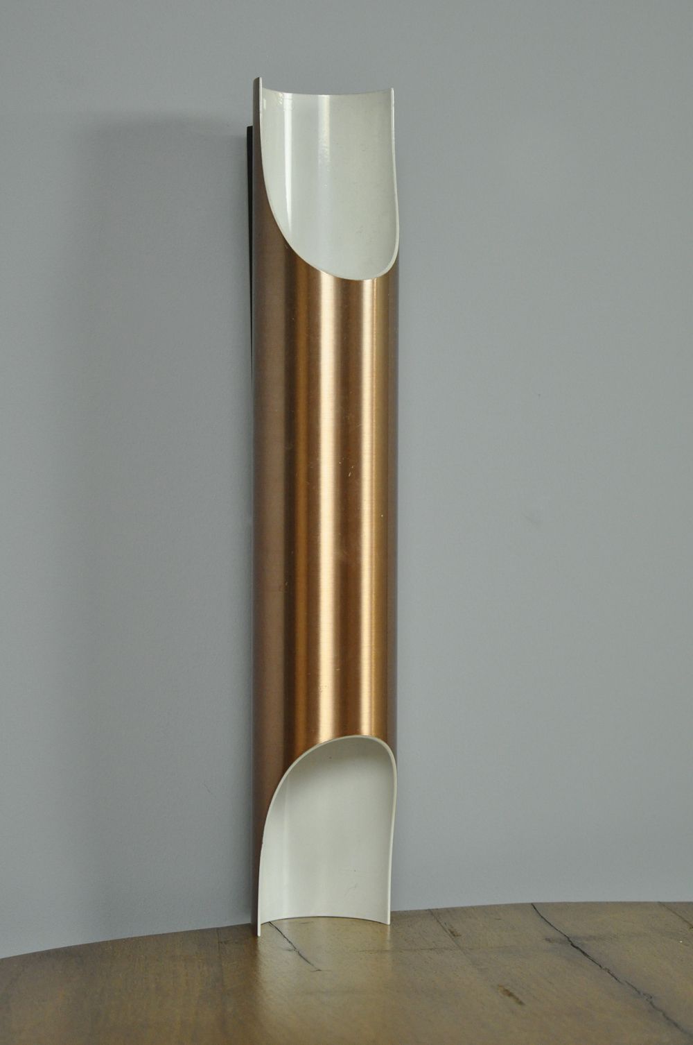 385.0 Fuga Metal Wall Light By Maija Liisa Komulainen For Raak, Finland 1964 photo