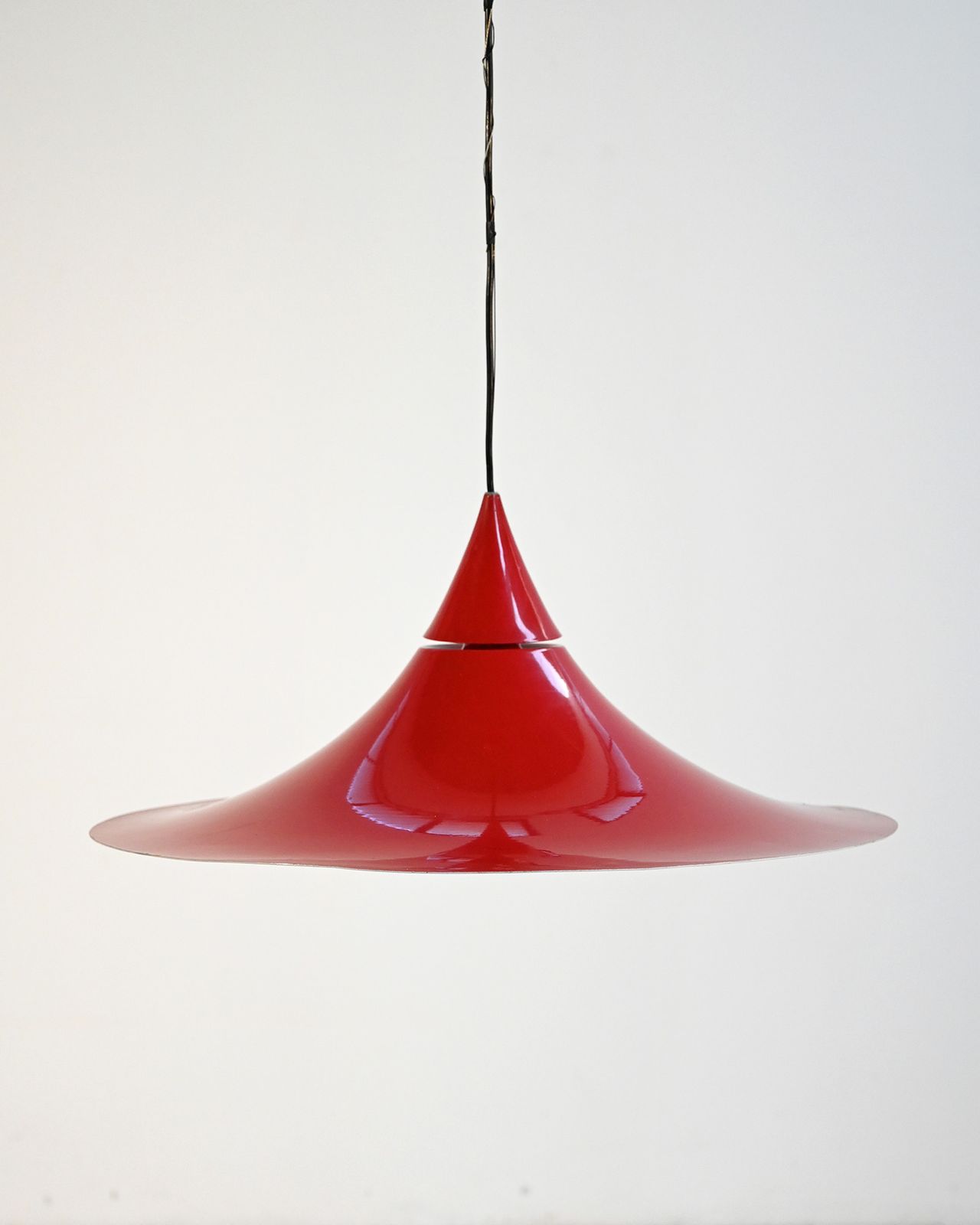 Pair Of Pendant Lamps Attributable To The “Semi” Model By Claus Bonderup And Torsten Thorup For Fog & Mørup, 1960s photo 780.0
