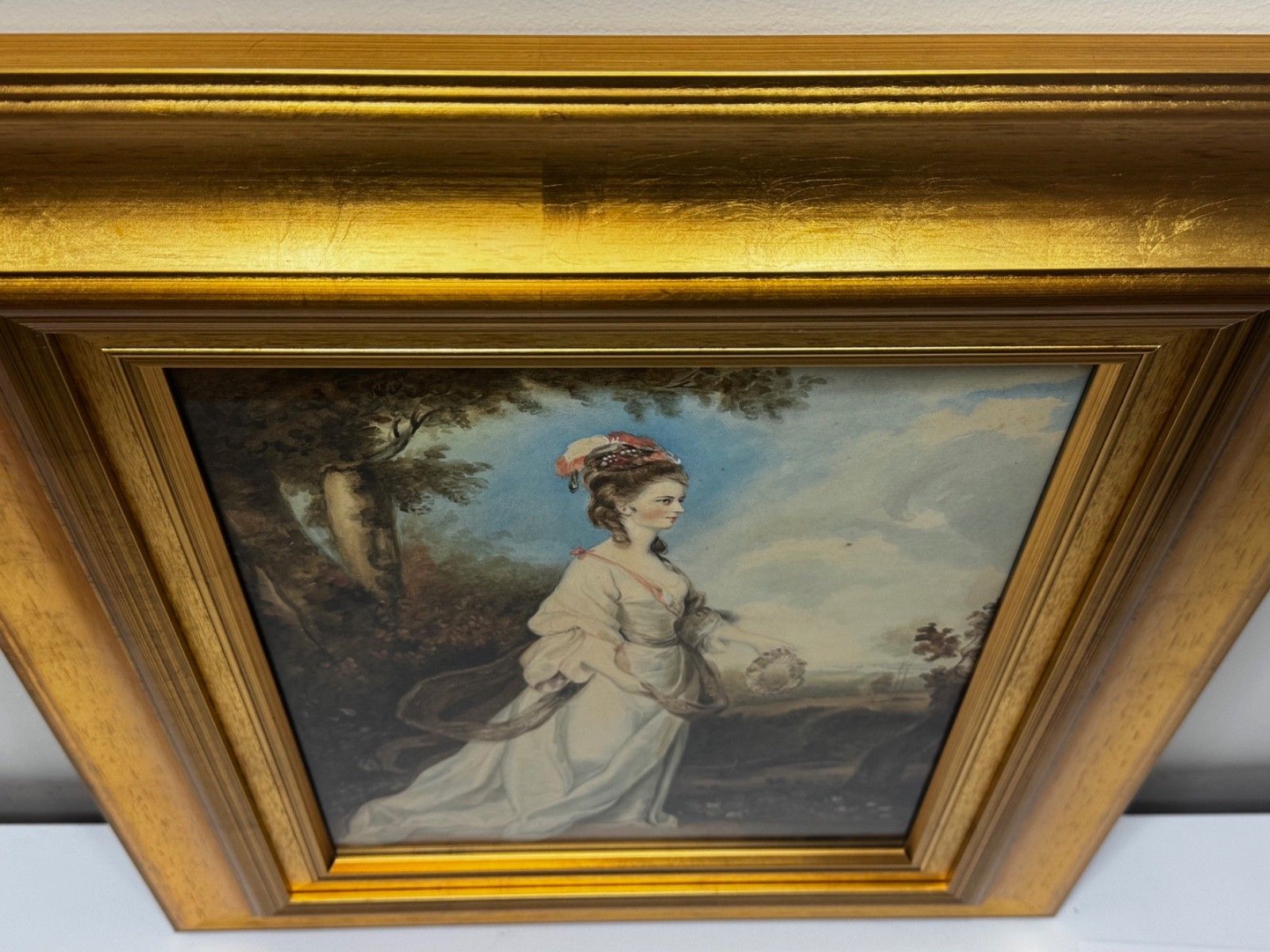 photo for sale 18e-eeuws portret van Lady Jane Stanhope naar Sir Joshua Reynolds