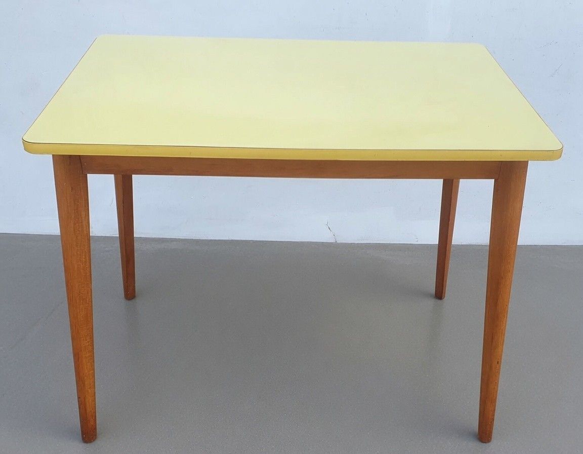Vintage Mid Century Formica Kitchen Table photo buy