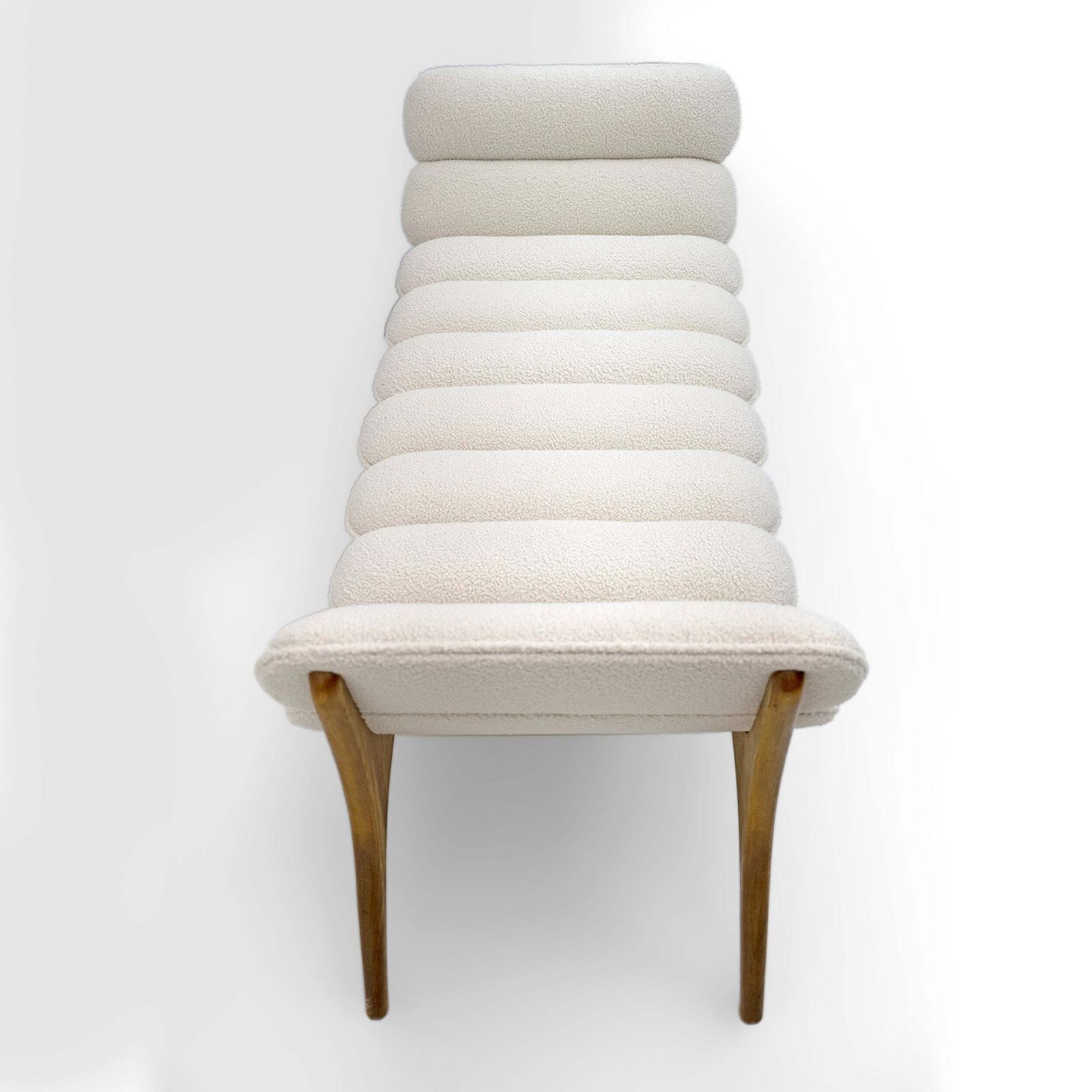 Adrian Pearsall Mid-Century Modern Walnut Chaise Longue by Craft Associates photo for sale