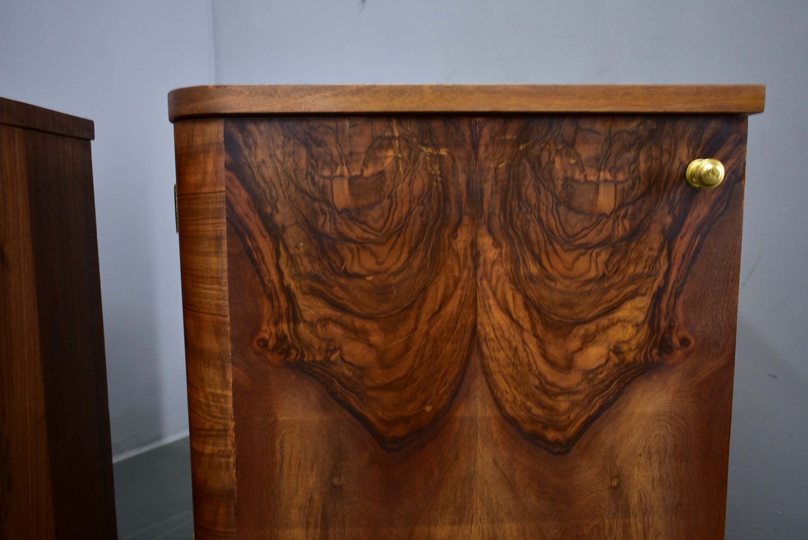 1933s Pair Of Art Deco Bedside Tables, Czechoslovakia photo Furniture