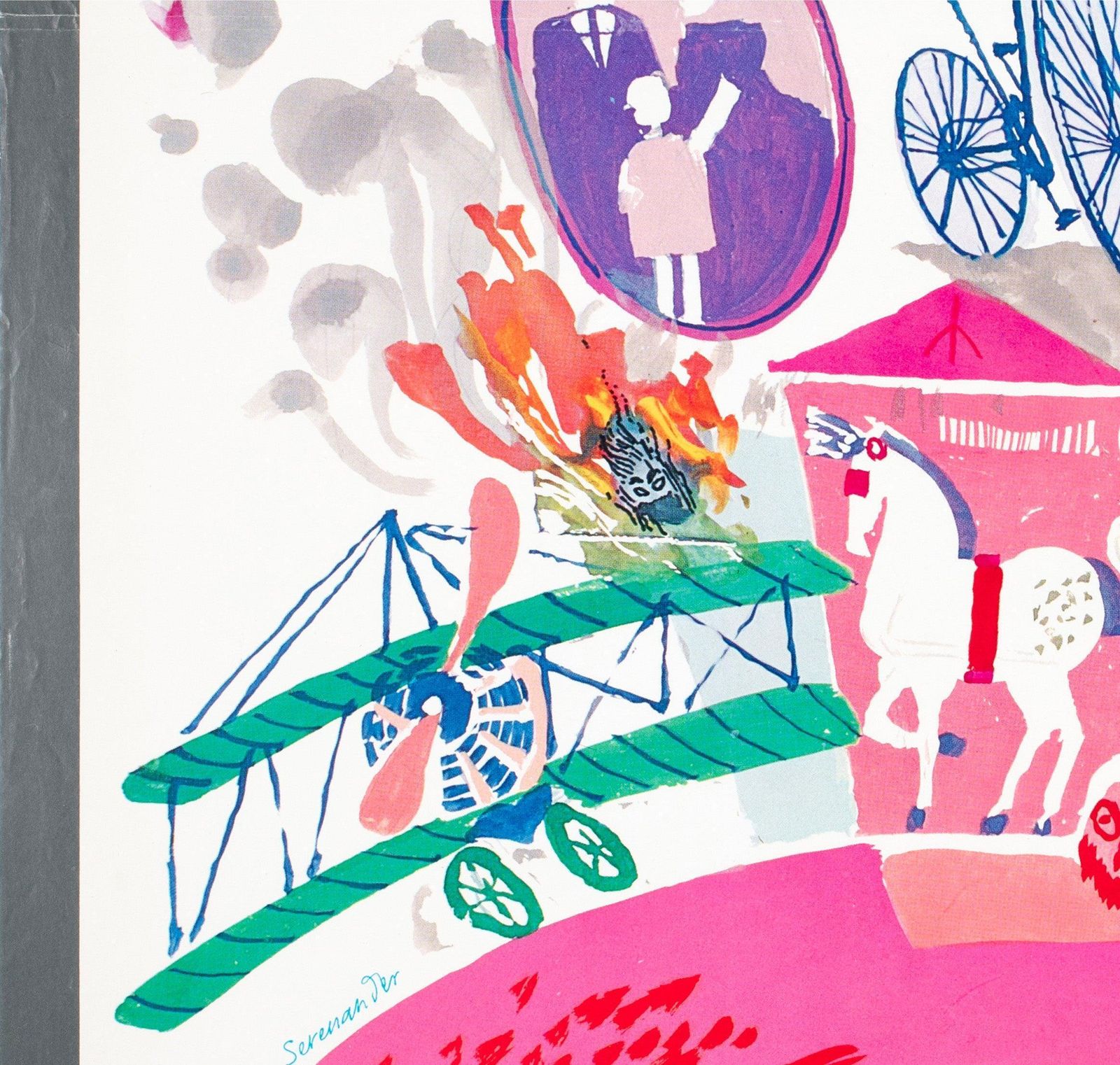 Juliet Of The Spirits 1966 Zweedse filmposter, Bengt Serenander photo 1193.0