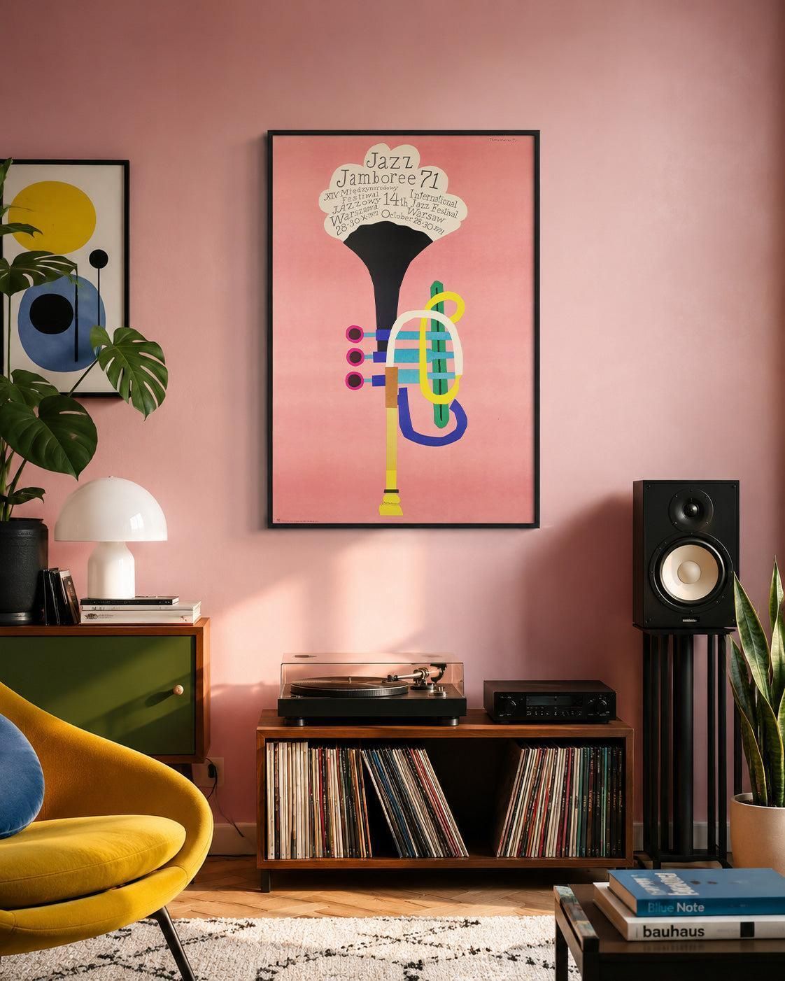 Jazz Jamboree 1971 Polish Jazz Festival Poster, Henryk Tomaszewski photo furniture
