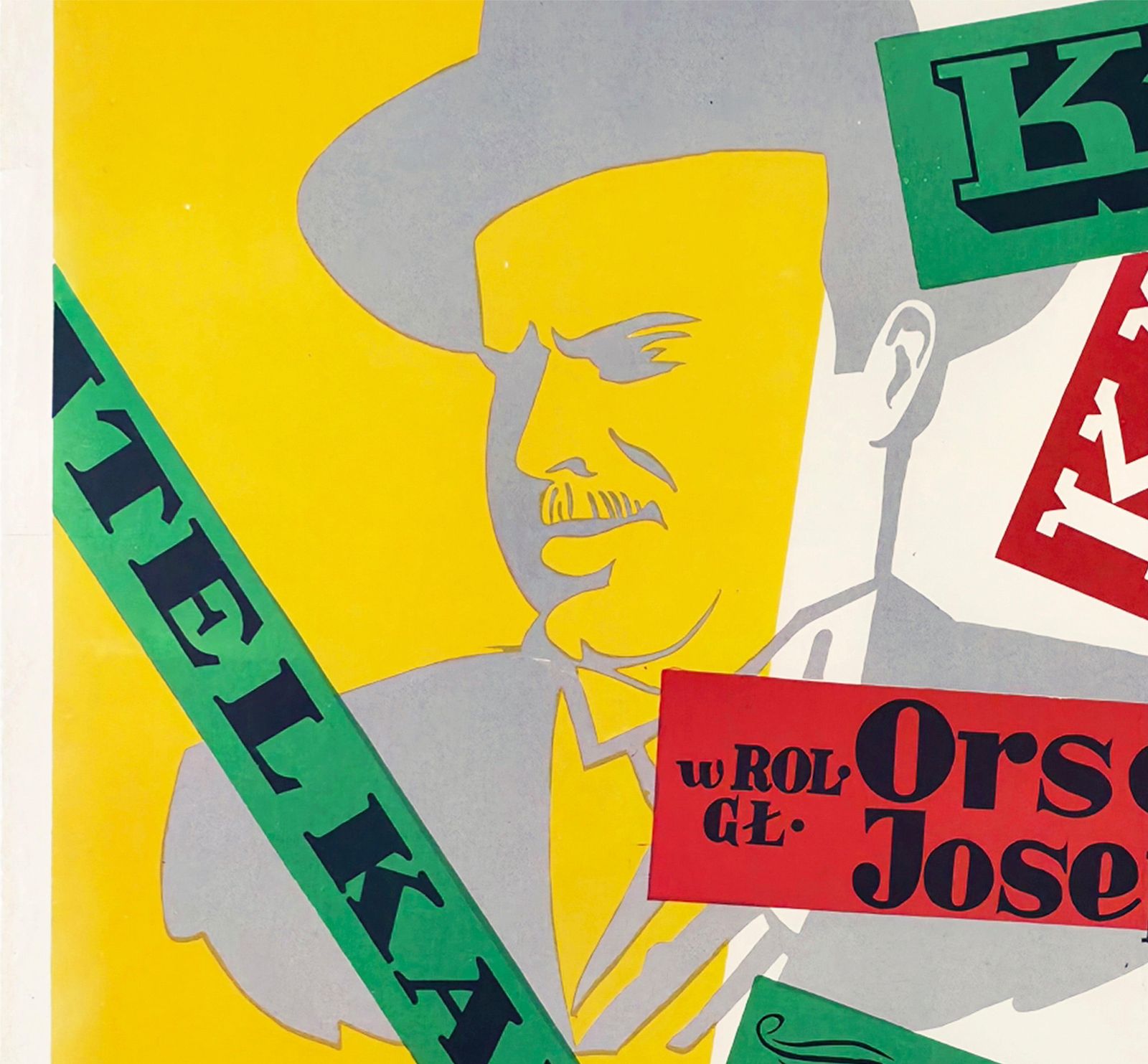 Citizen Kane 1957 Poolse A1 Filmposter, Henryk Tomaszewski photo 2980.0