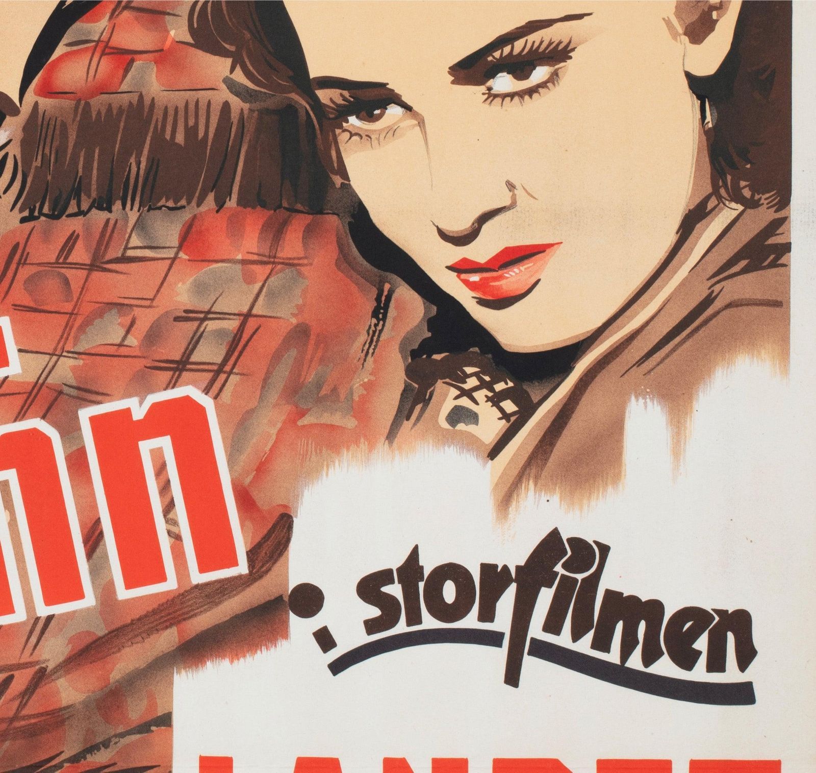 Dodge City 1939 Swedish Film Poster, Gösta åberg photo vinterior