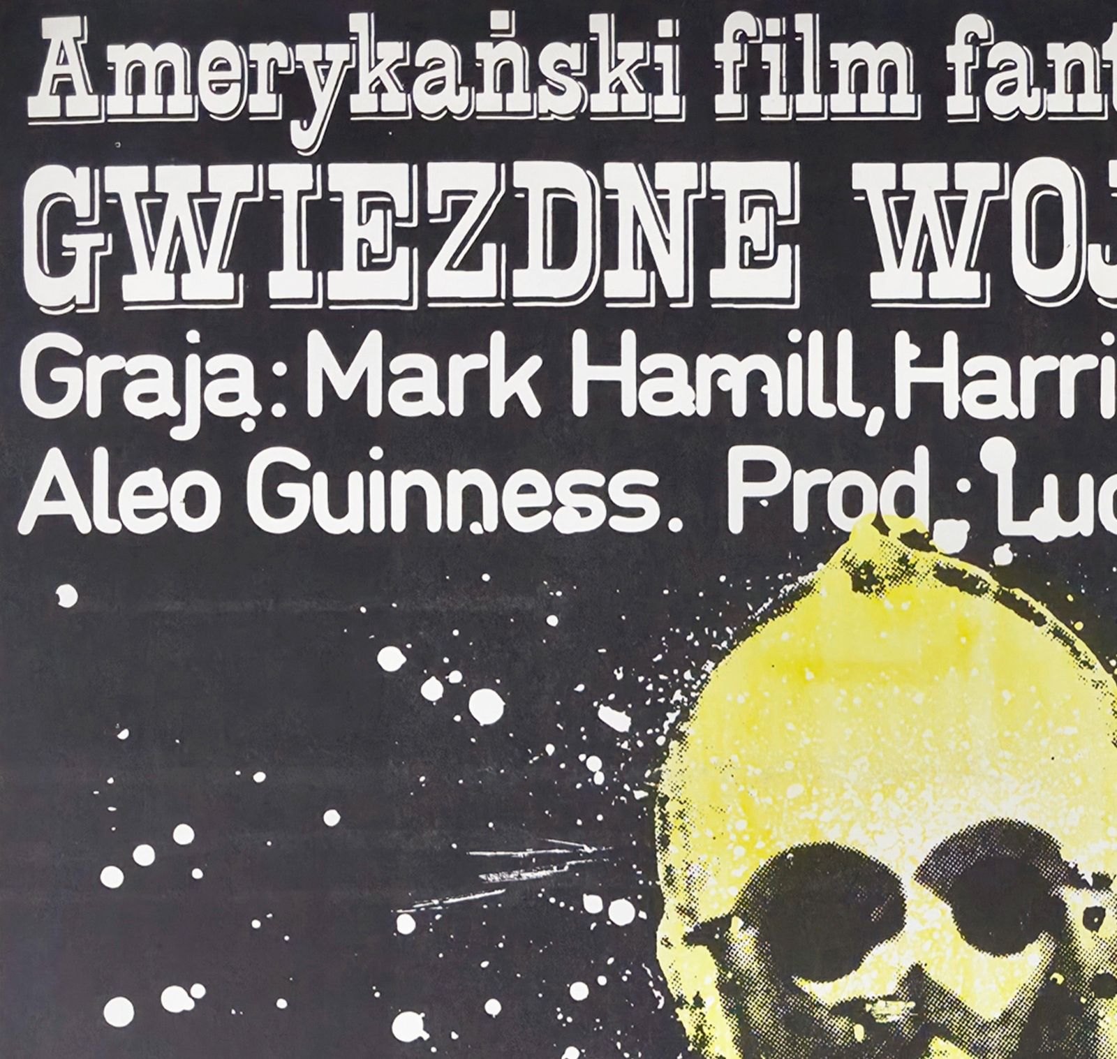 Star Wars 1979 Polish B1 Film Poster, Jakub Erol photo for sale