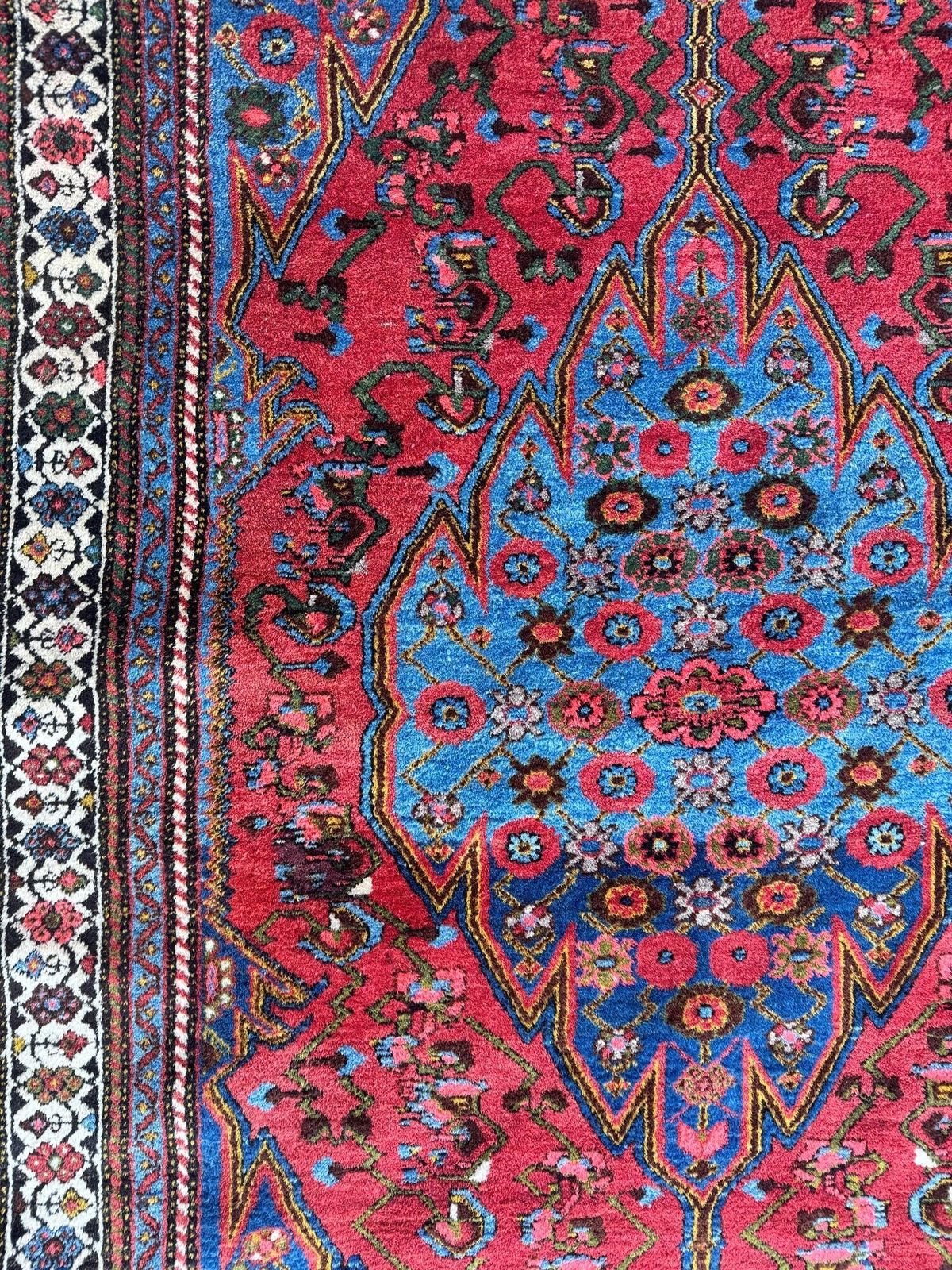 photo vinterior Antique Hamadan Rug 1.96m X 1.30m