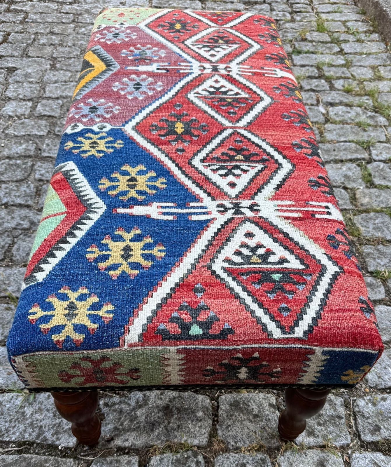 Kilim Kruk 1,03m x 0,47m x H0,38m photo Meubels