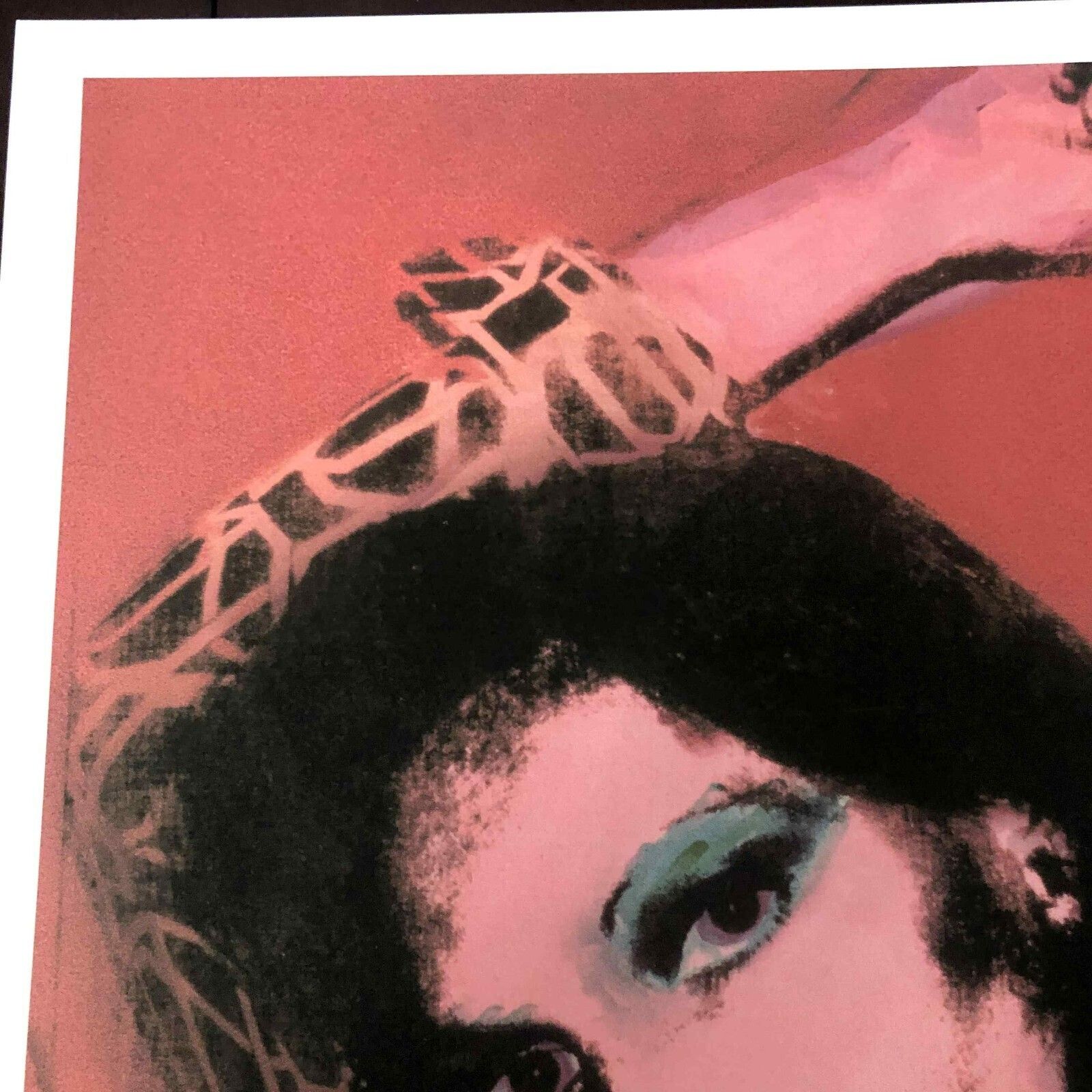 Andy Warhol Lithografie 50x50 cm Nieuwe Cmoa Editie Met Certificaat photo furniture