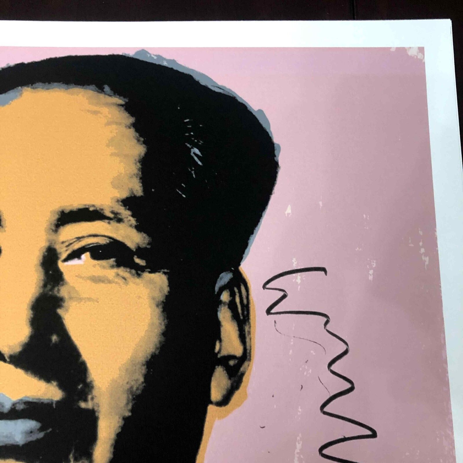 Andy Warhol Lithografie 50x50 cm Nieuwe Cmoa Editie Met Certificaat photo Kunst