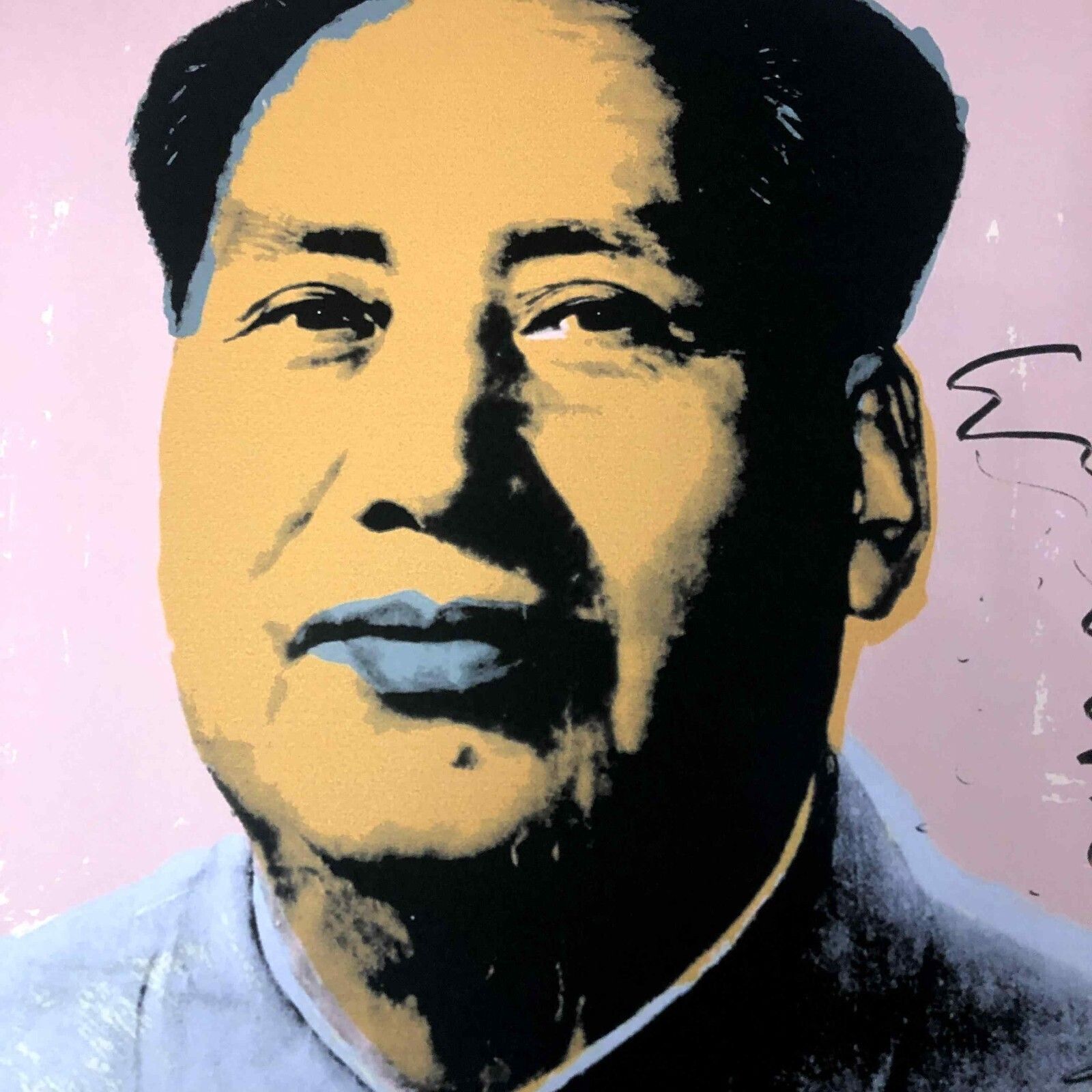 Andy Warhol Lithografie 50x50 cm Nieuwe Cmoa Editie Met Certificaat photo vinterior