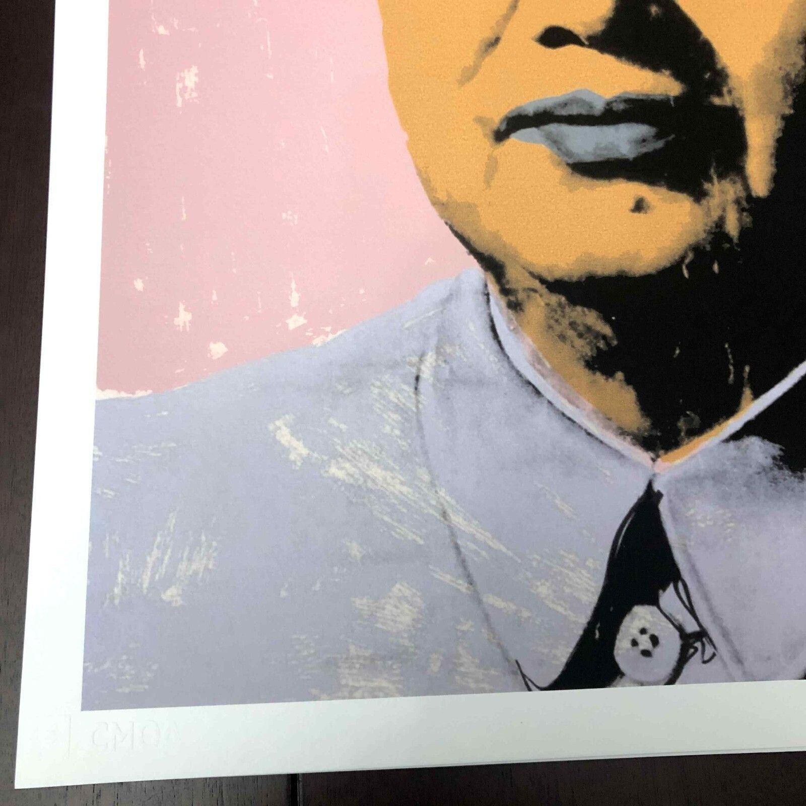 Andy Warhol Lithografie 50x50 cm Nieuwe Cmoa Editie Met Certificaat photo vintage
