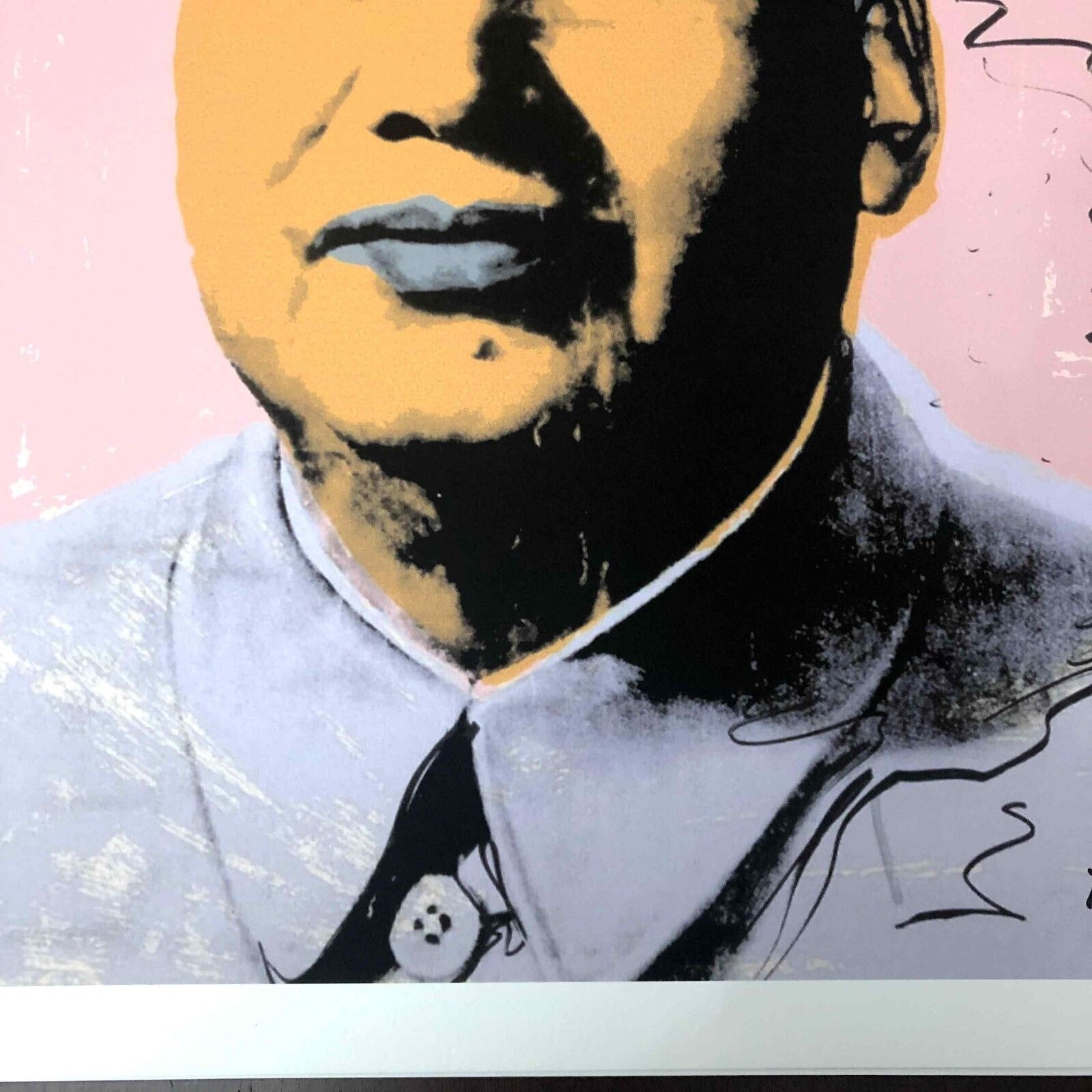 photo furniture Andy Warhol Lithografie 50x50 cm Nieuwe Cmoa Editie Met Certificaat